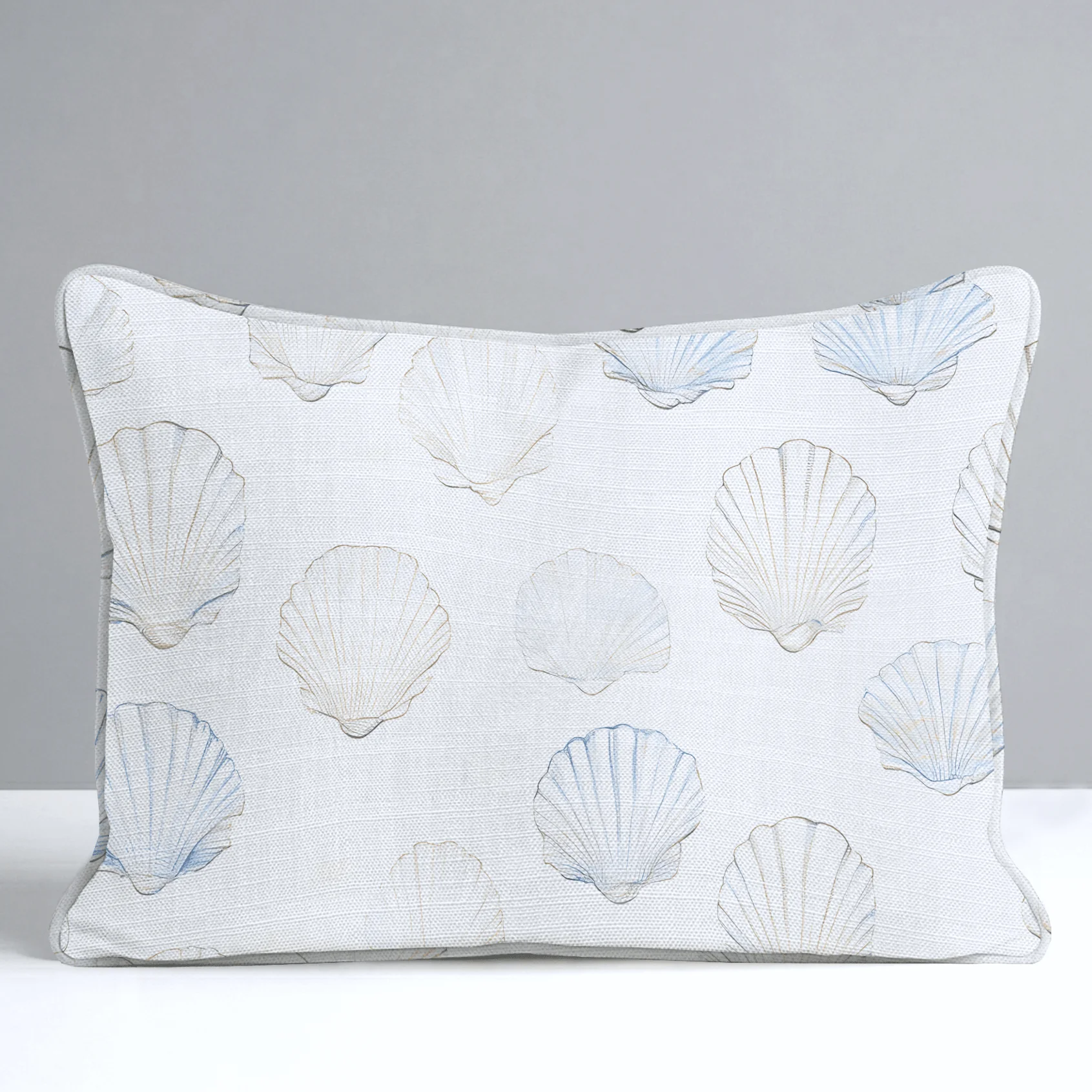 Sally's Sea Shells Throw Pillow - Image 7