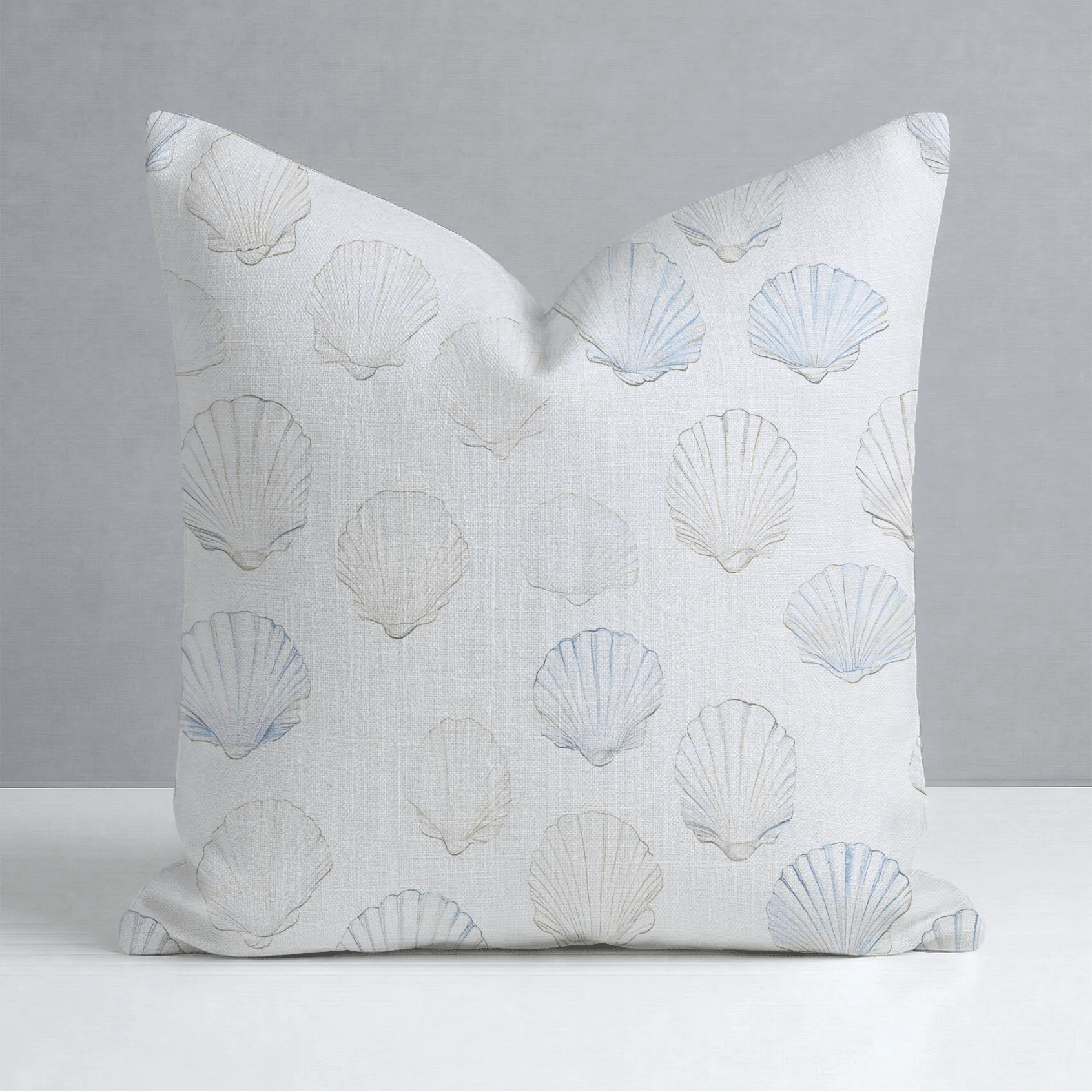 Sally's Sea Shells Throw Pillow - Image 8