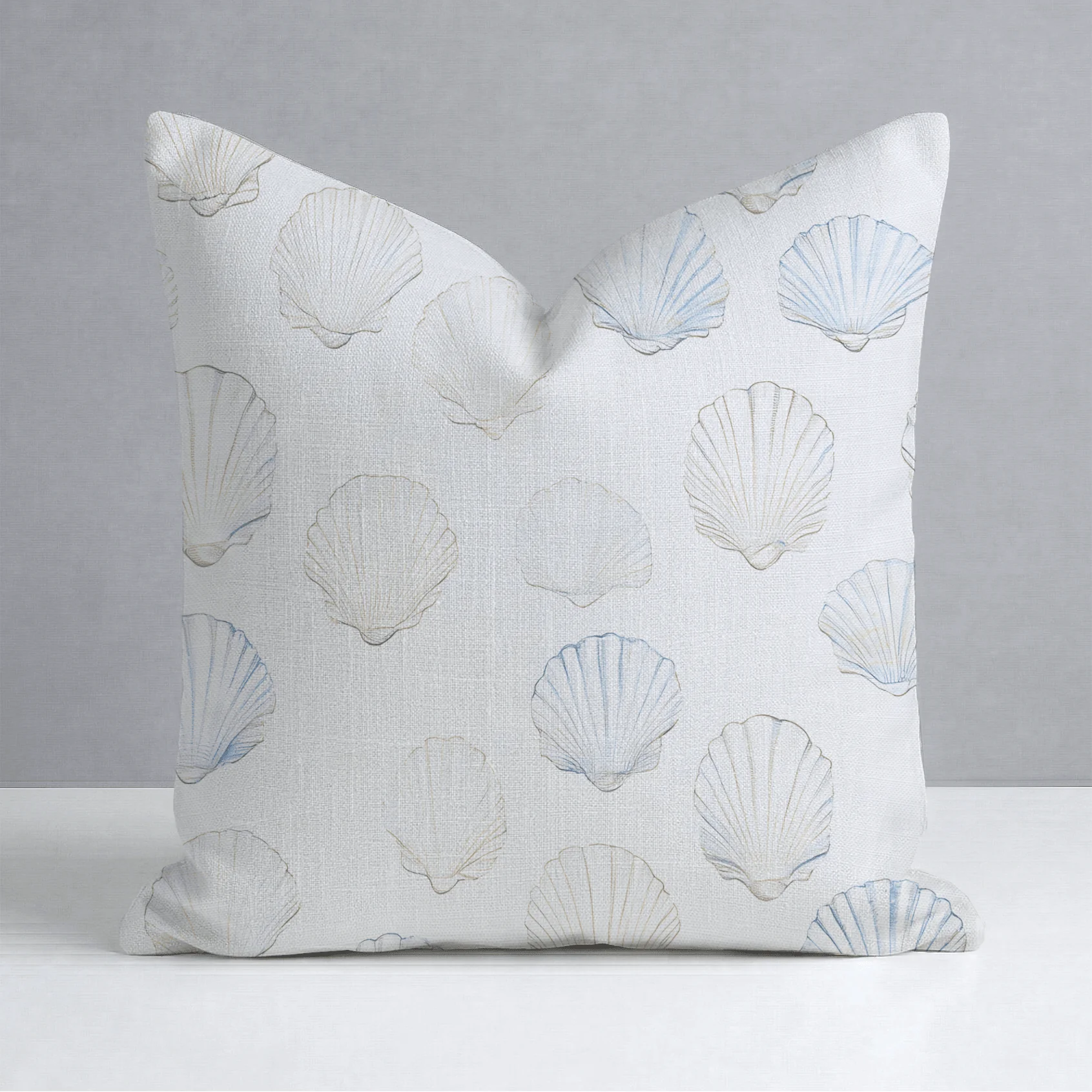 Sally's Sea Shells Throw Pillow - Image 9