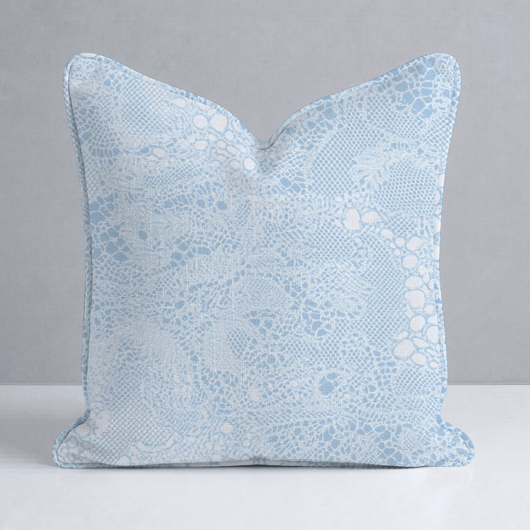 Sapphire Snake Throw Pillow - Image 12