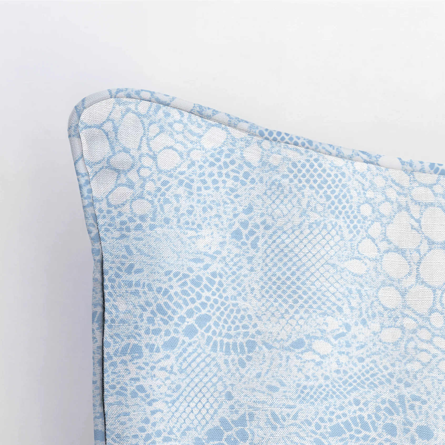 Sapphire Snake Throw Pillow - Image 4