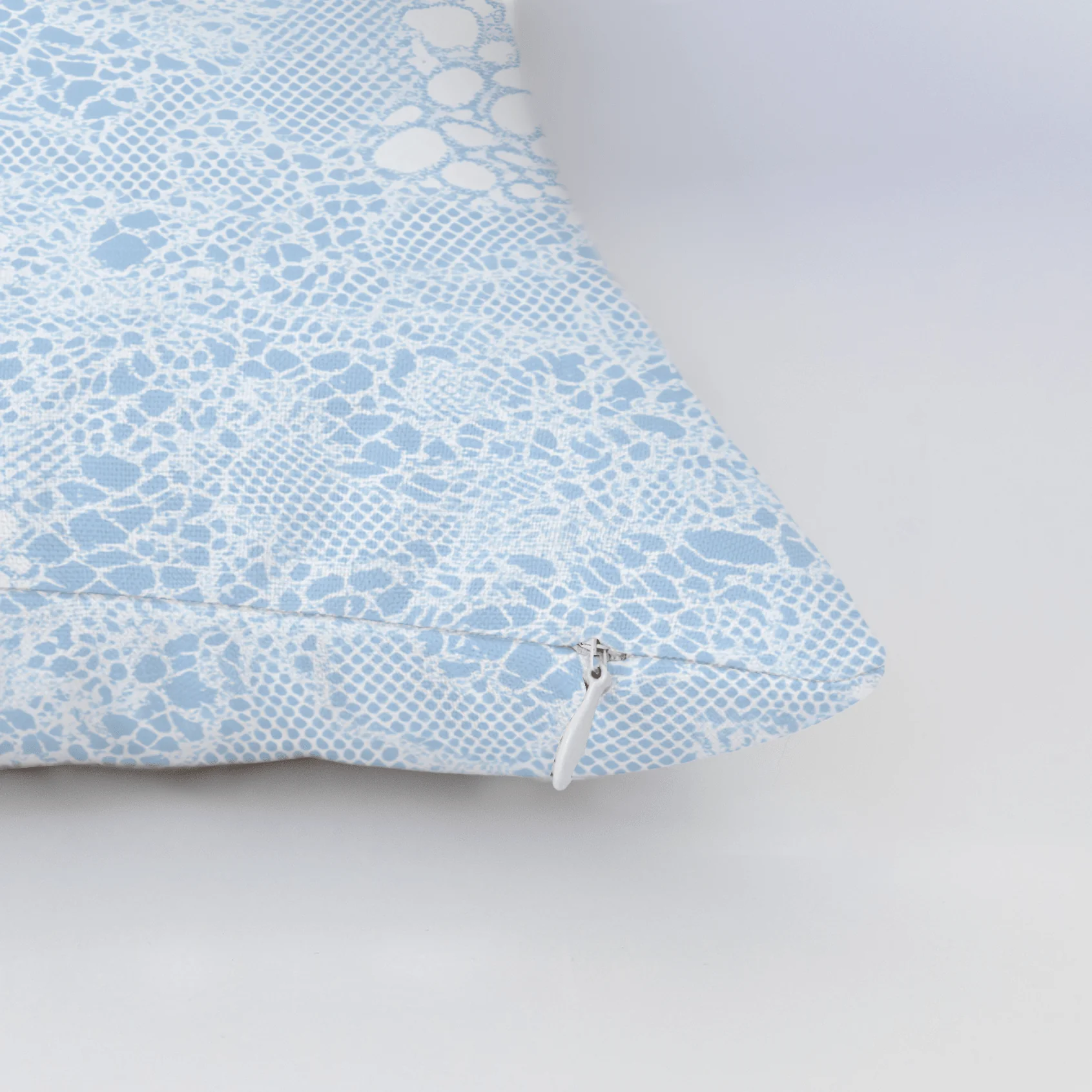 Sapphire Snake Throw Pillow - Image 5