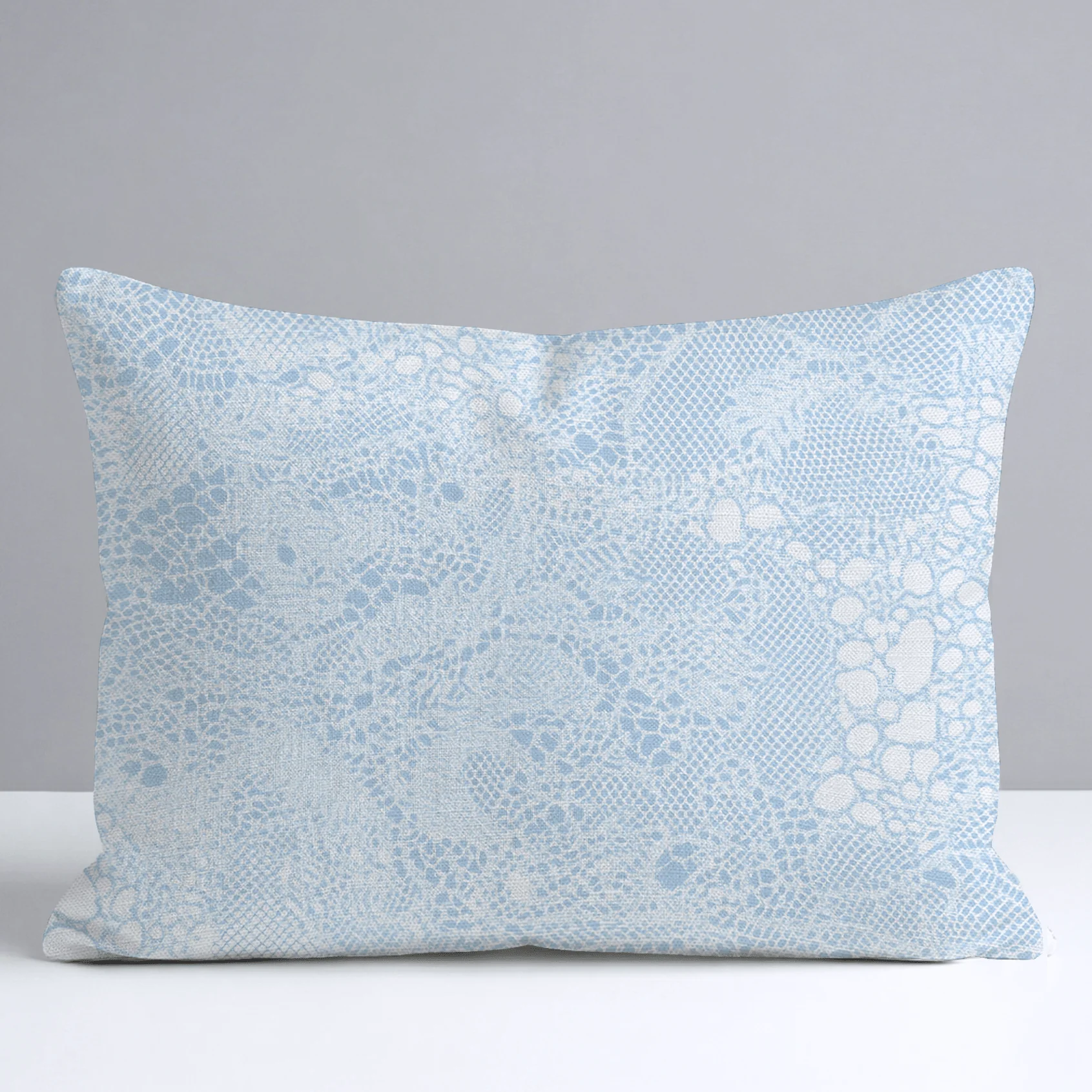 Sapphire Snake Throw Pillow - Image 6