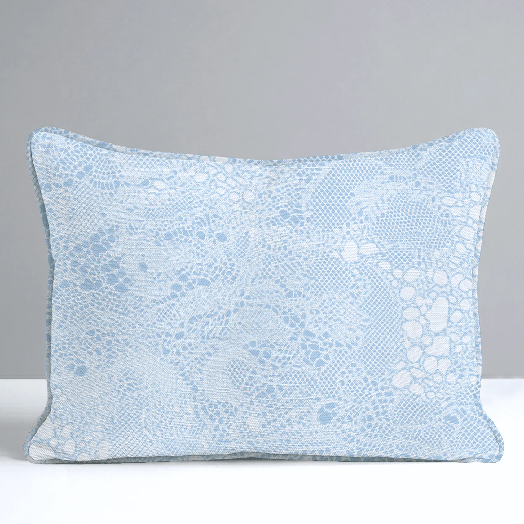 Sapphire Snake Throw Pillow - Image 7