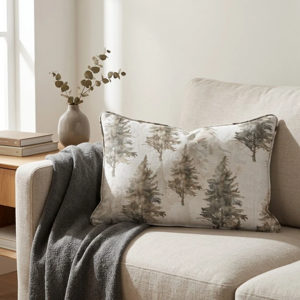 Sasquatch Sanctuary Throw Pillow - Image 3
