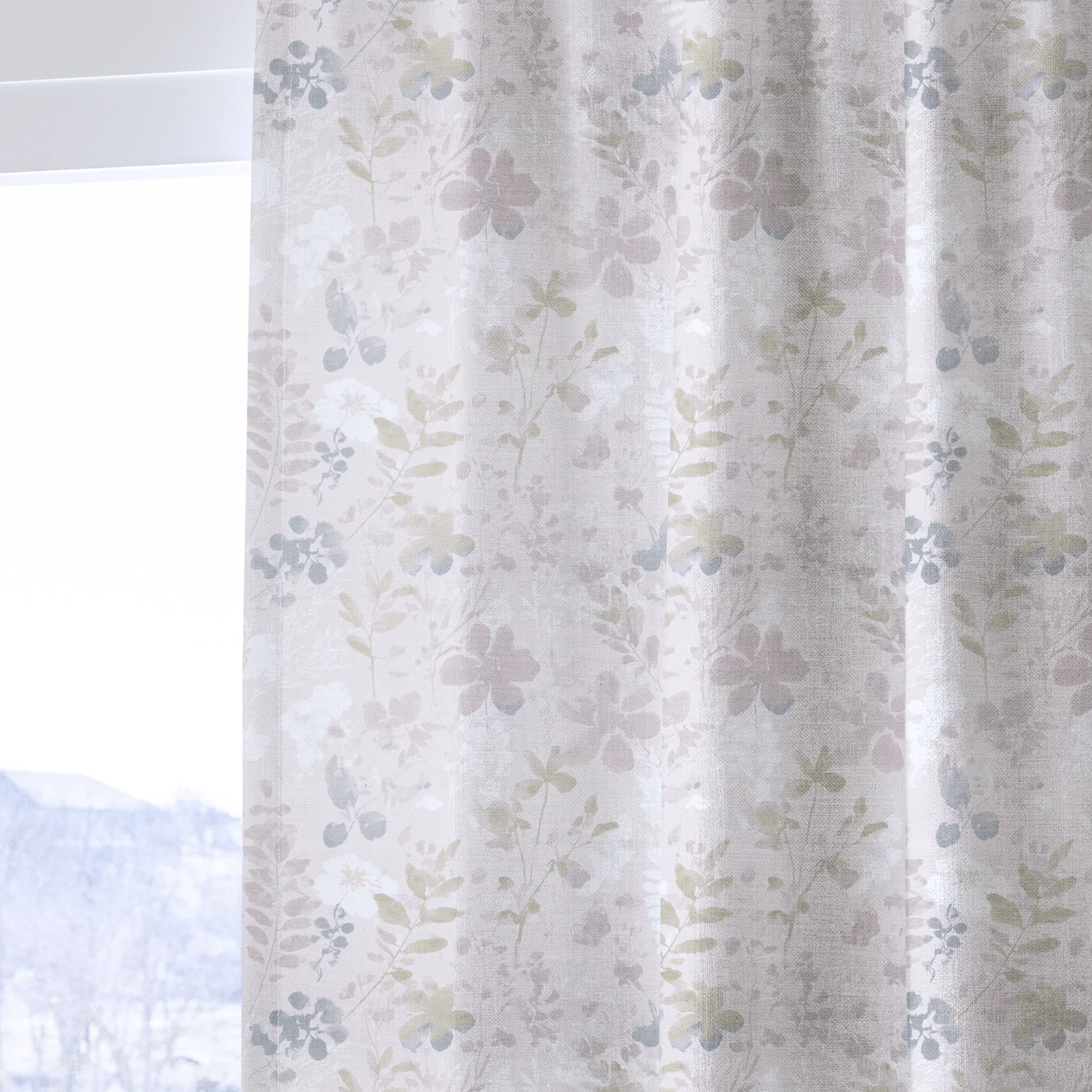 Satin Mauve - Drapery - Image 4