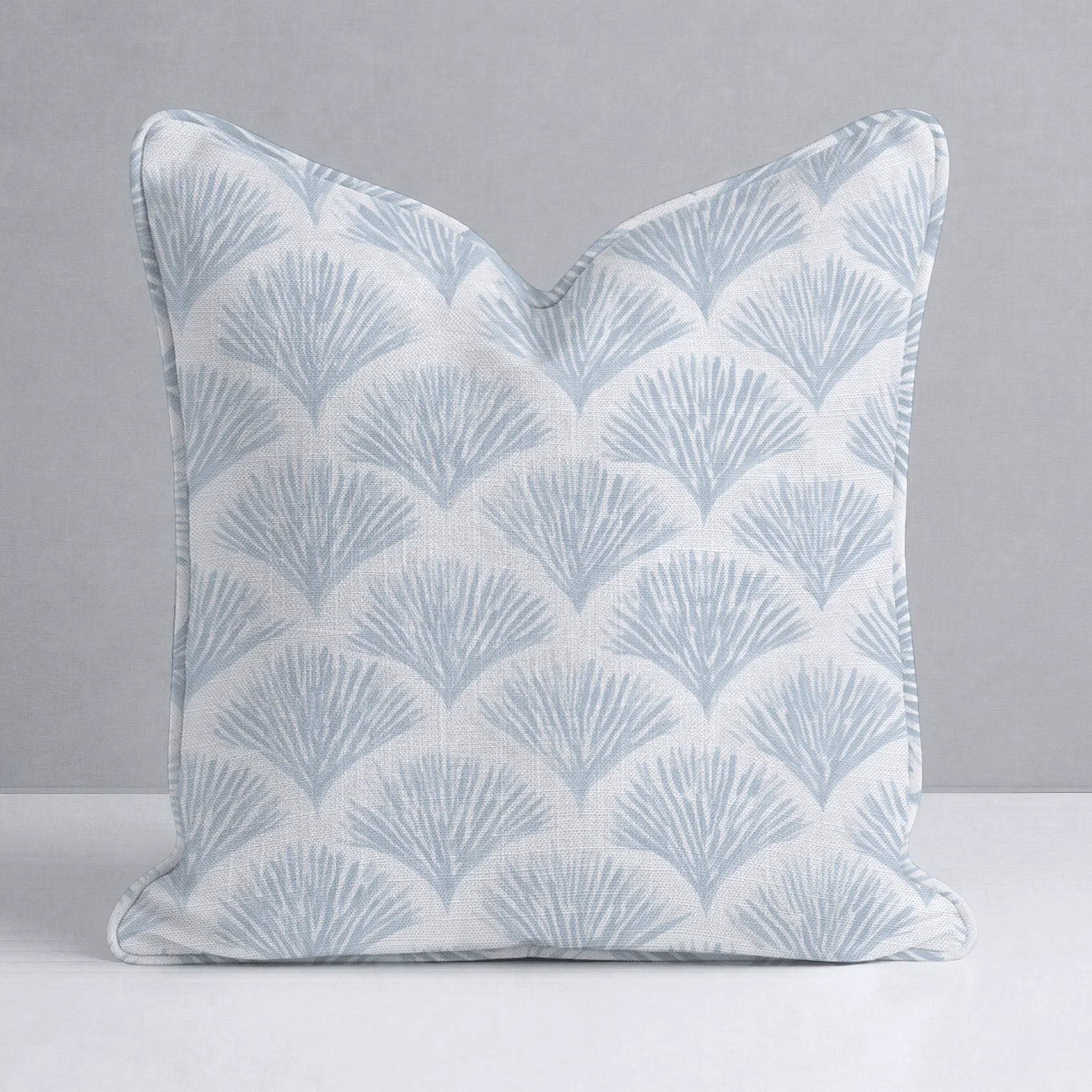 Scalloped Sky Throw Pillow - Image 10