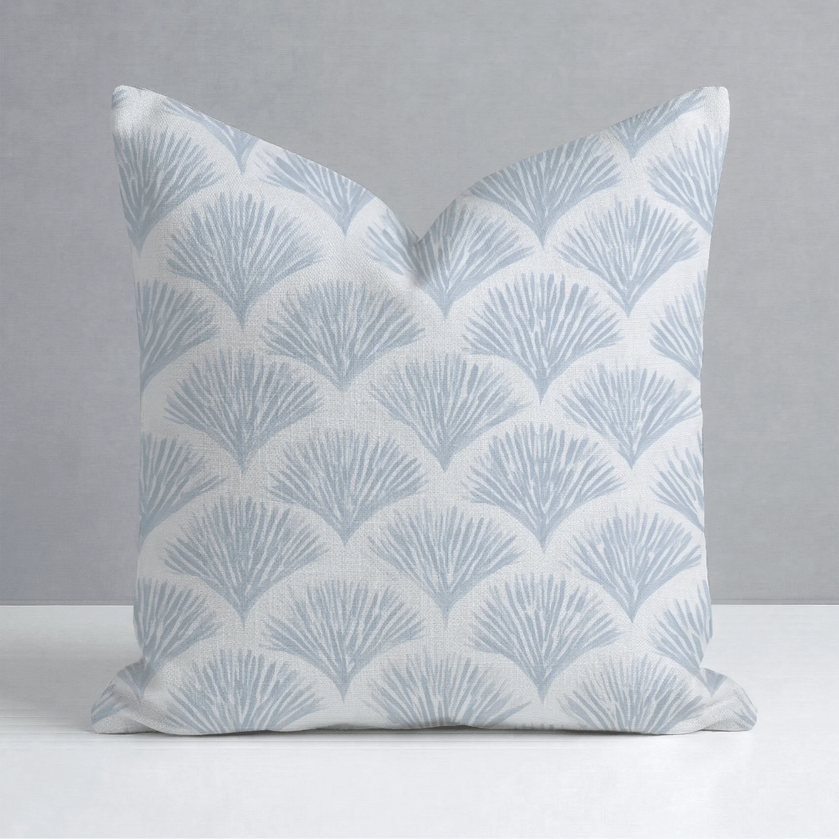 Scalloped Sky Throw Pillow - Image 9