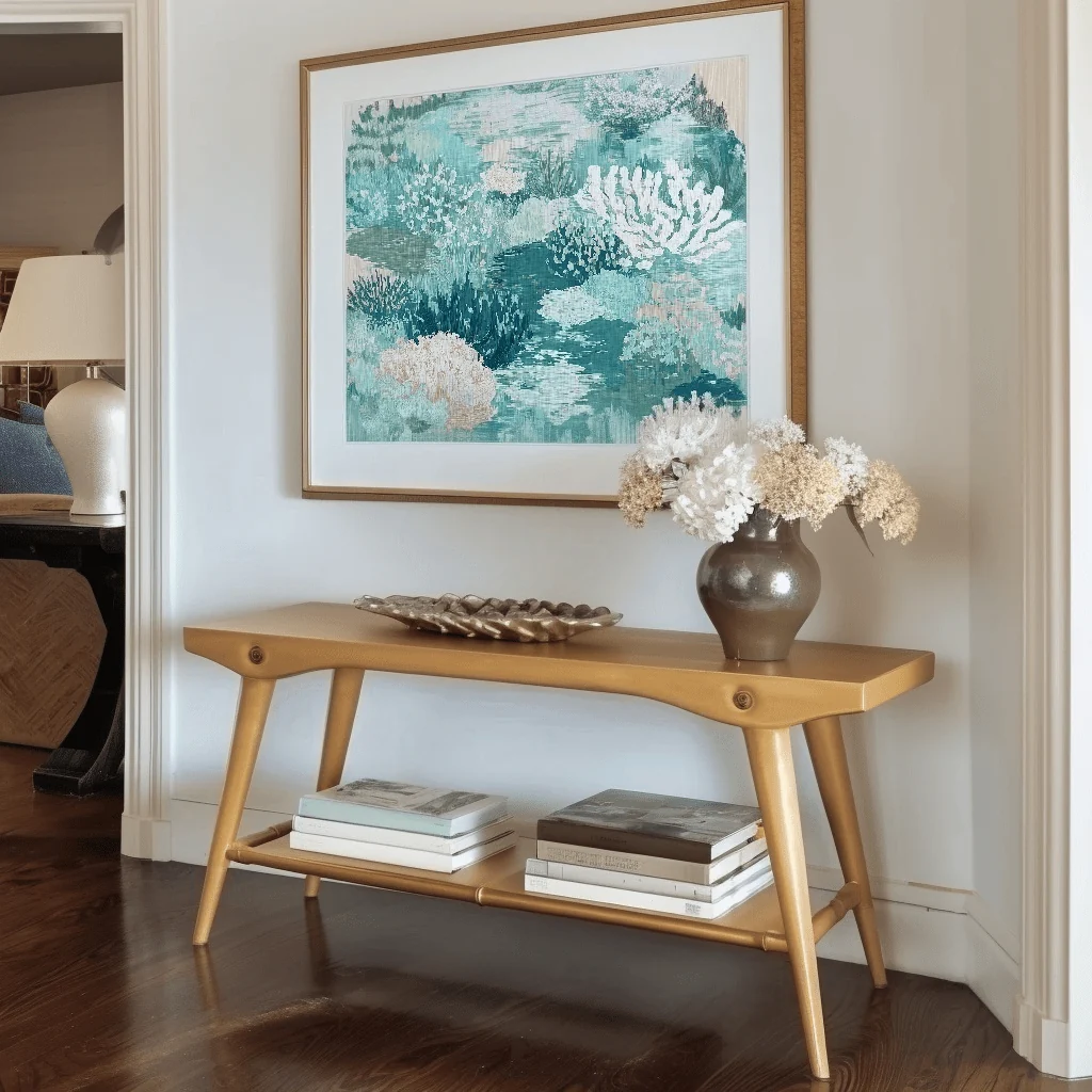 Seafoam Garden - Art Print - Image 2