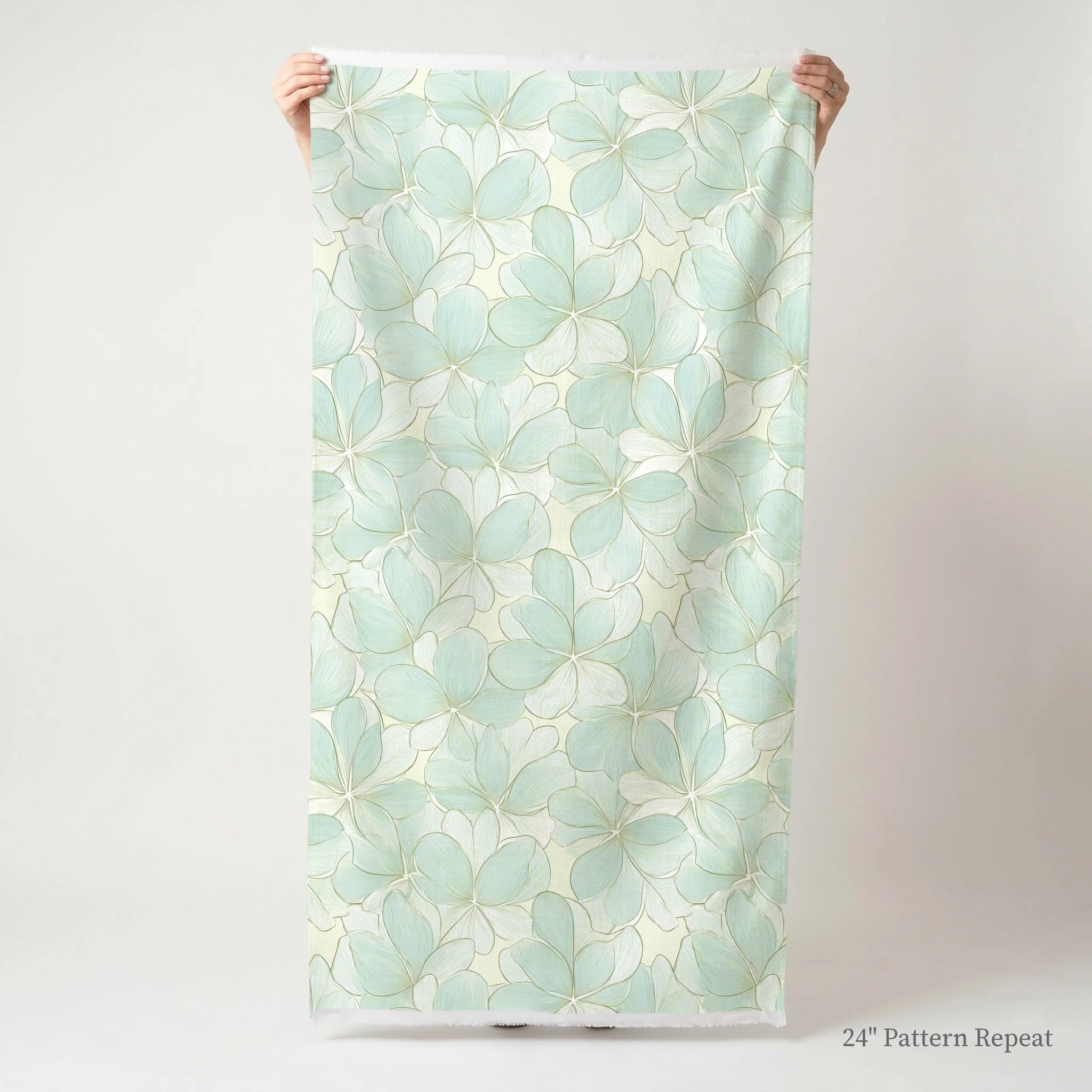Seafoam Whispy - Fabric - Image 3