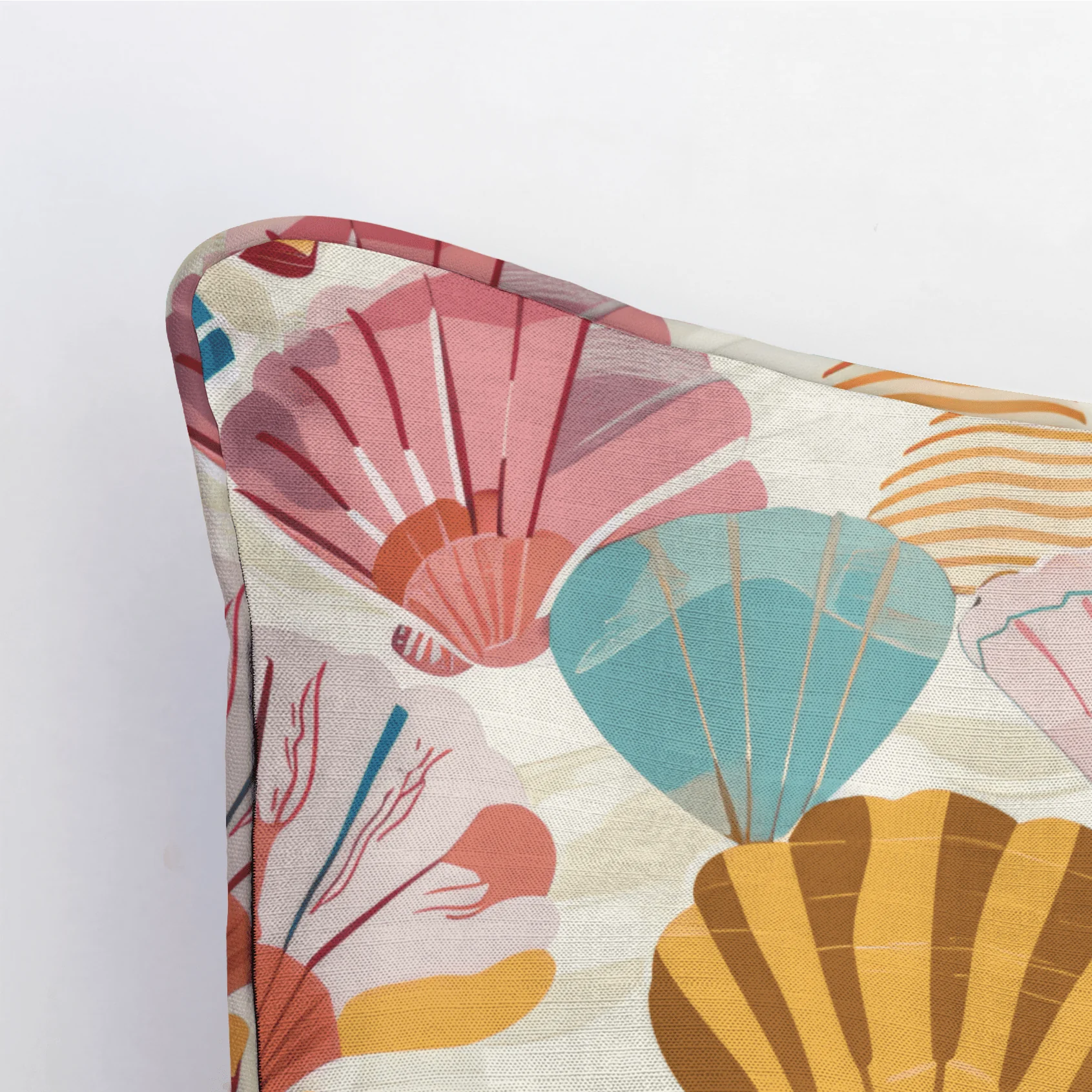 Seraphina's Seashell Sonata Throw Pillow - Image 4