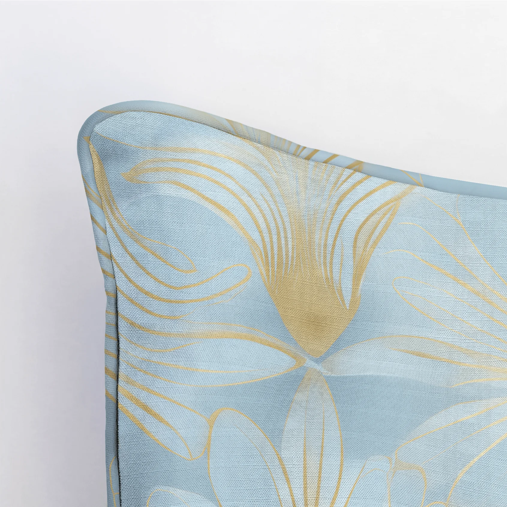 Skylight Gold Throw Pillow - Image 4