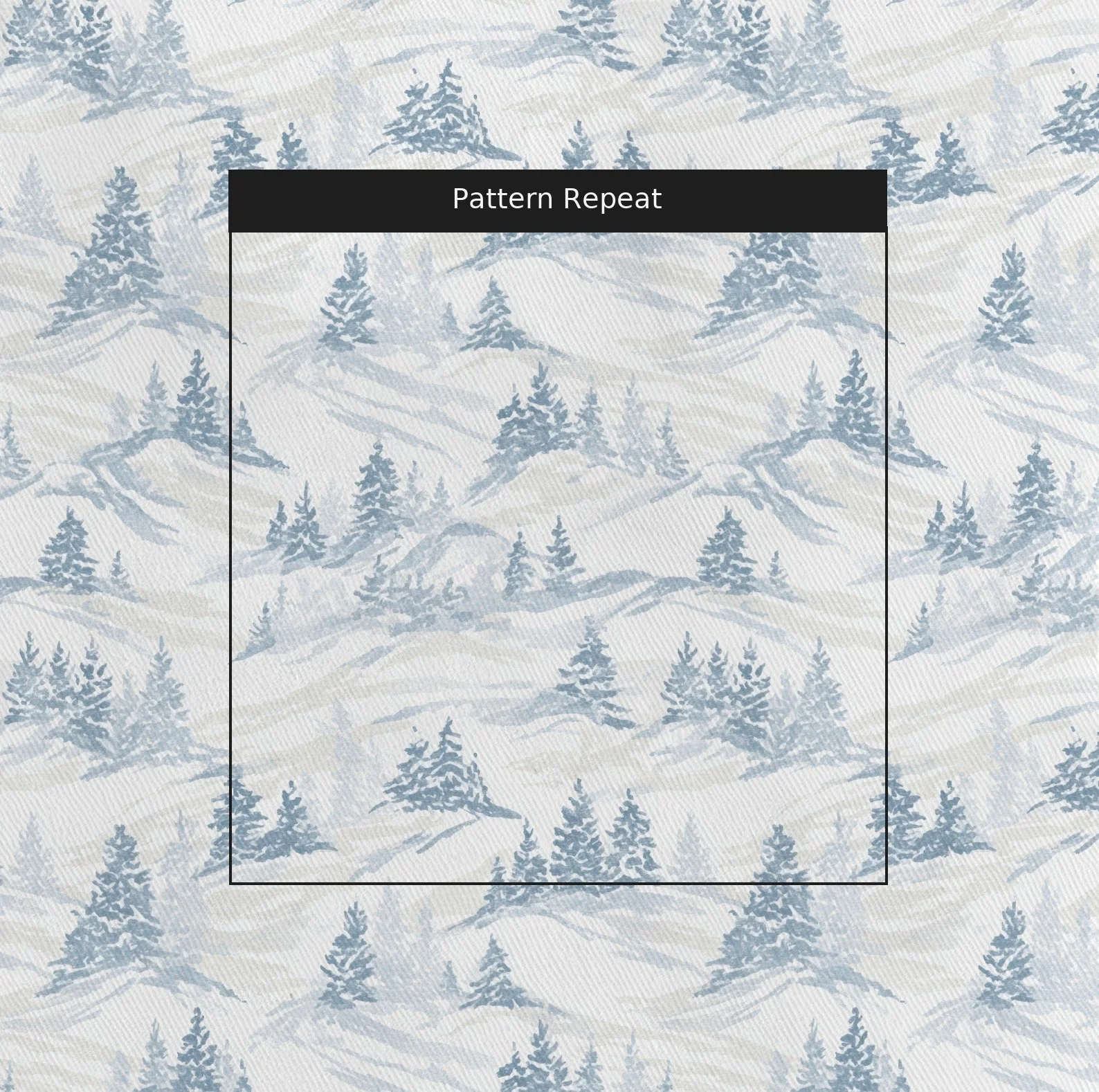 Snowy Slopes - Fabric - Image 2