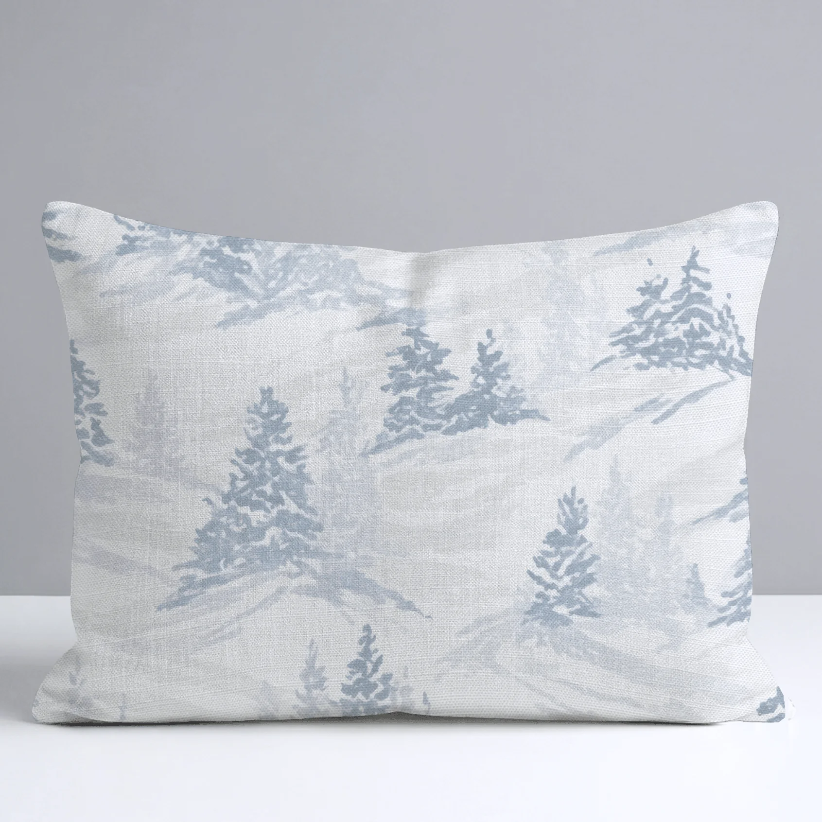 Snowy Slopes Throw Pillow - Image 6