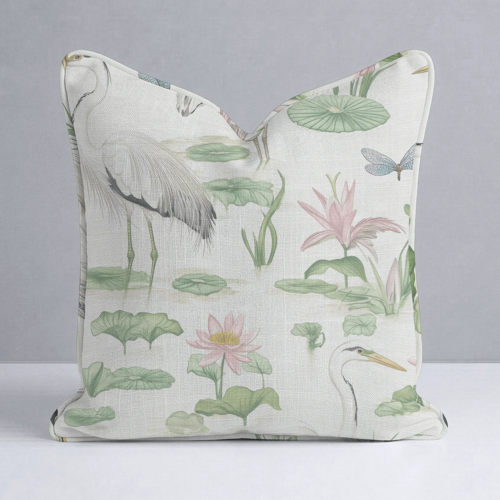 Southern Marsh Throw Pillow