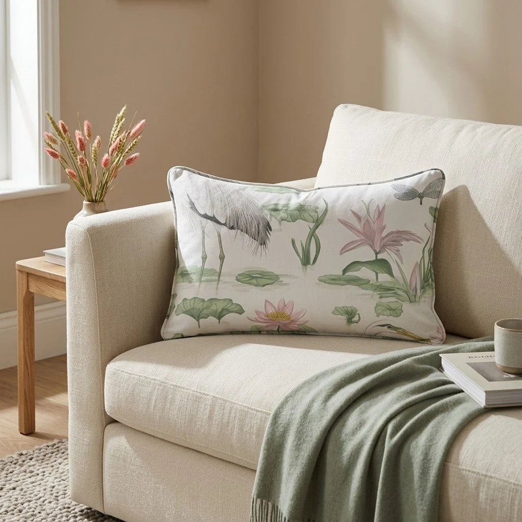 Southern Marsh Throw Pillow - Image 3