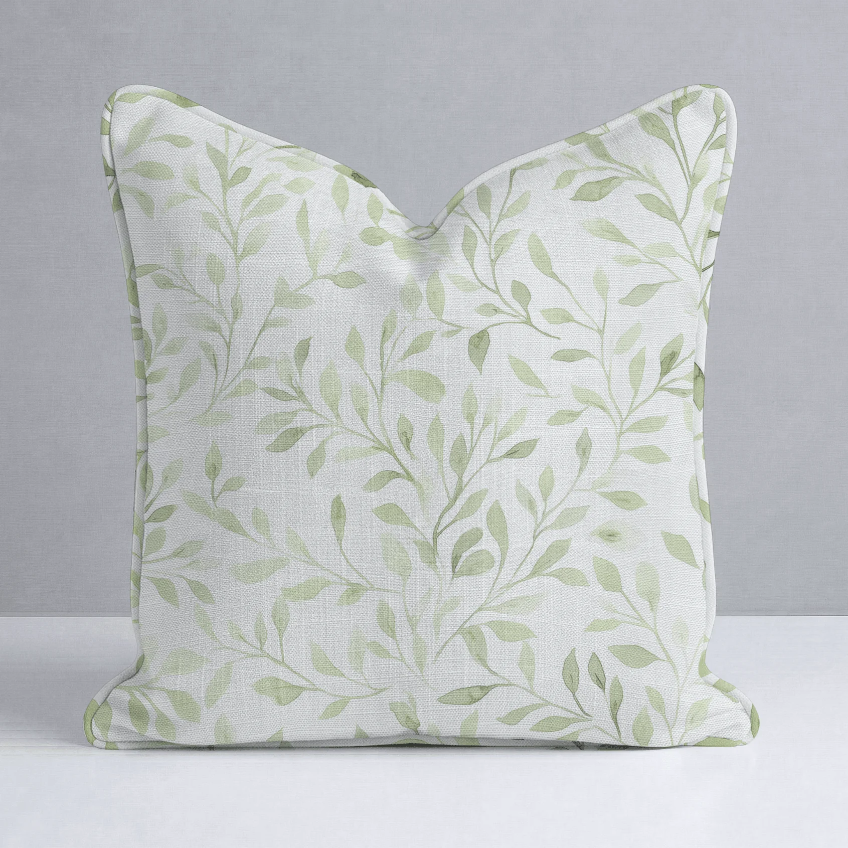 Spring Vine Throw Pillow