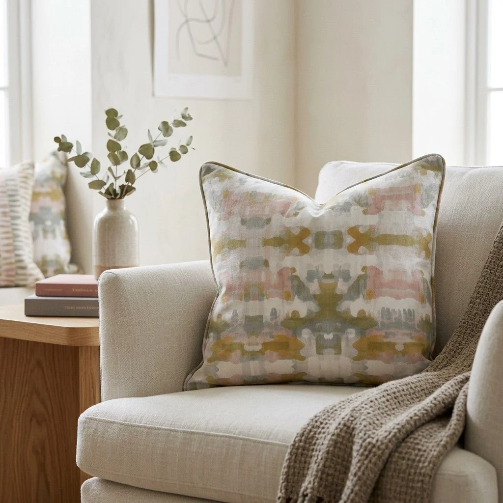 Still Earth Throw Pillow - Image 2