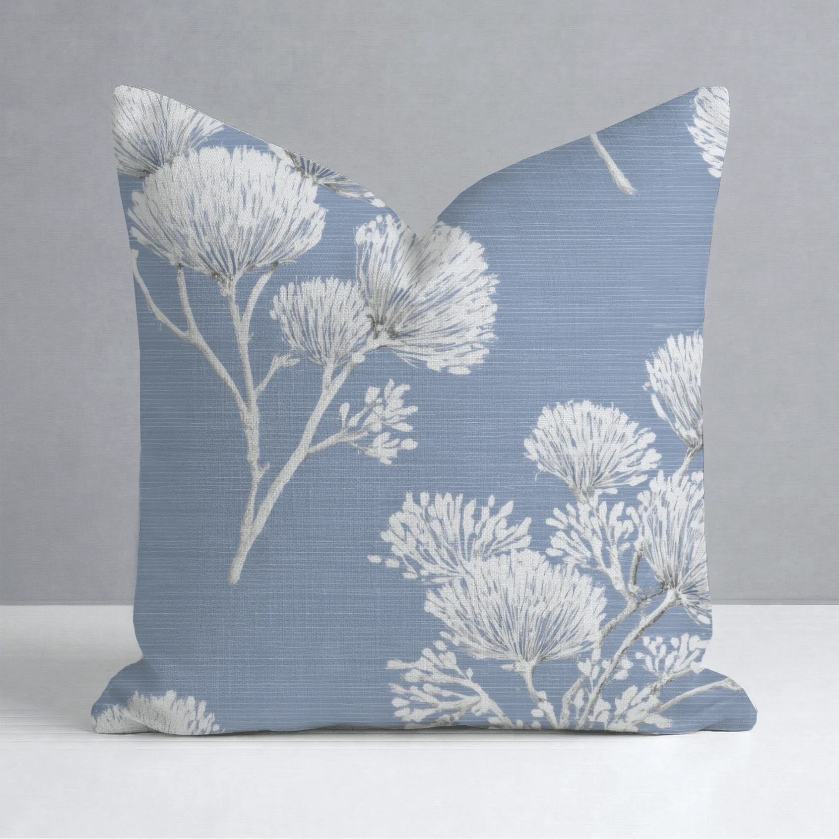 Stormy Silk Throw Pillow - Image 9