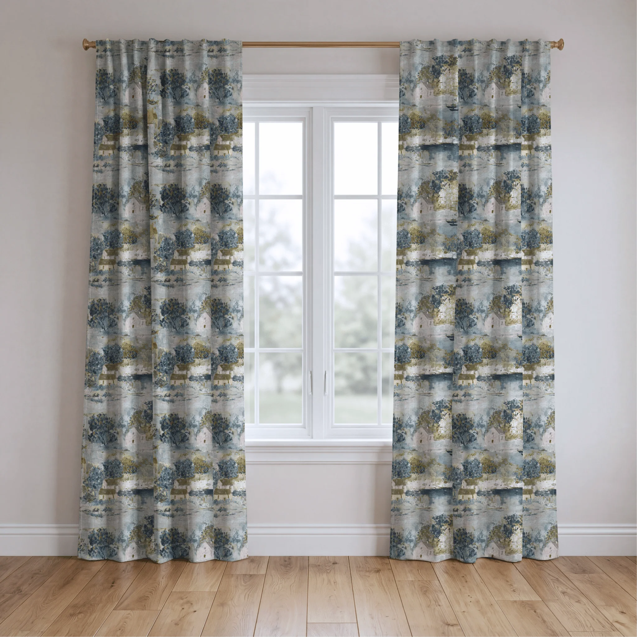 Storybook Green - Drapery - Image 2
