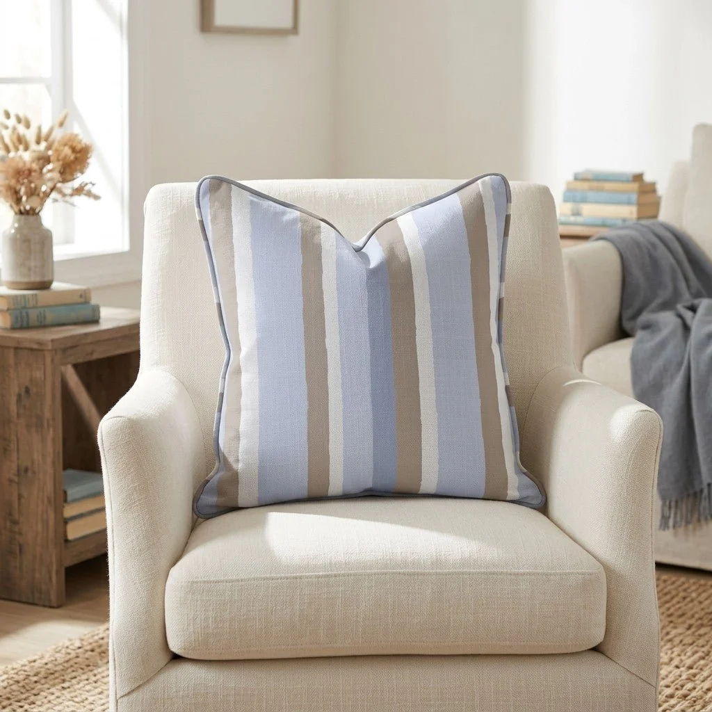 Sugar Stripe Throw Pillow - Image 2
