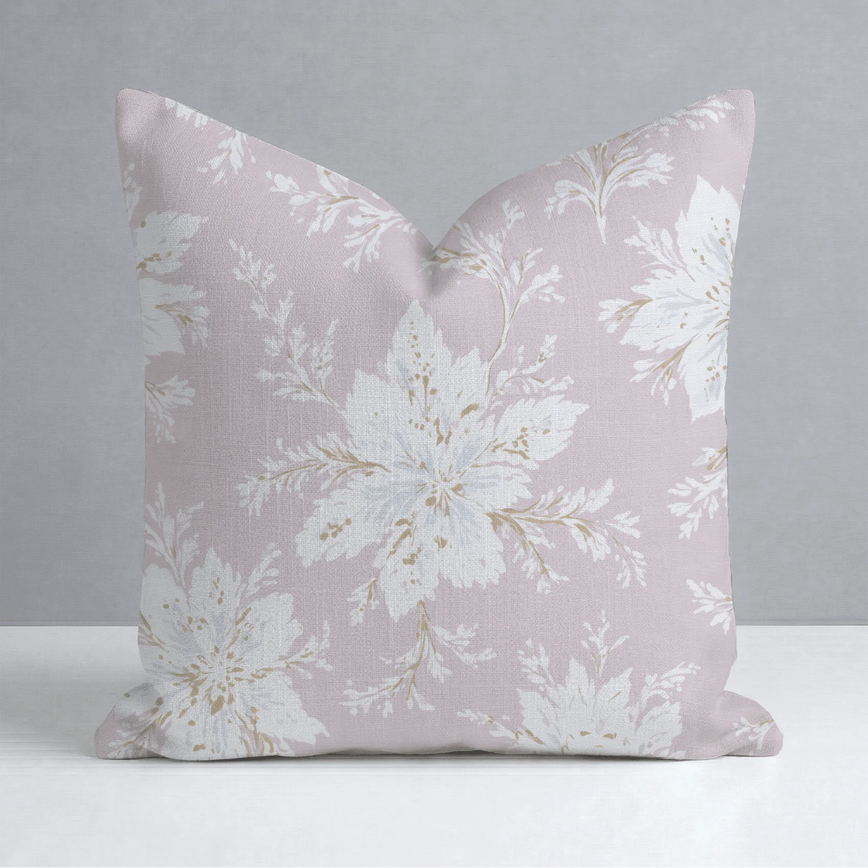 Sugarplum Petals Throw Pillow - Image 8