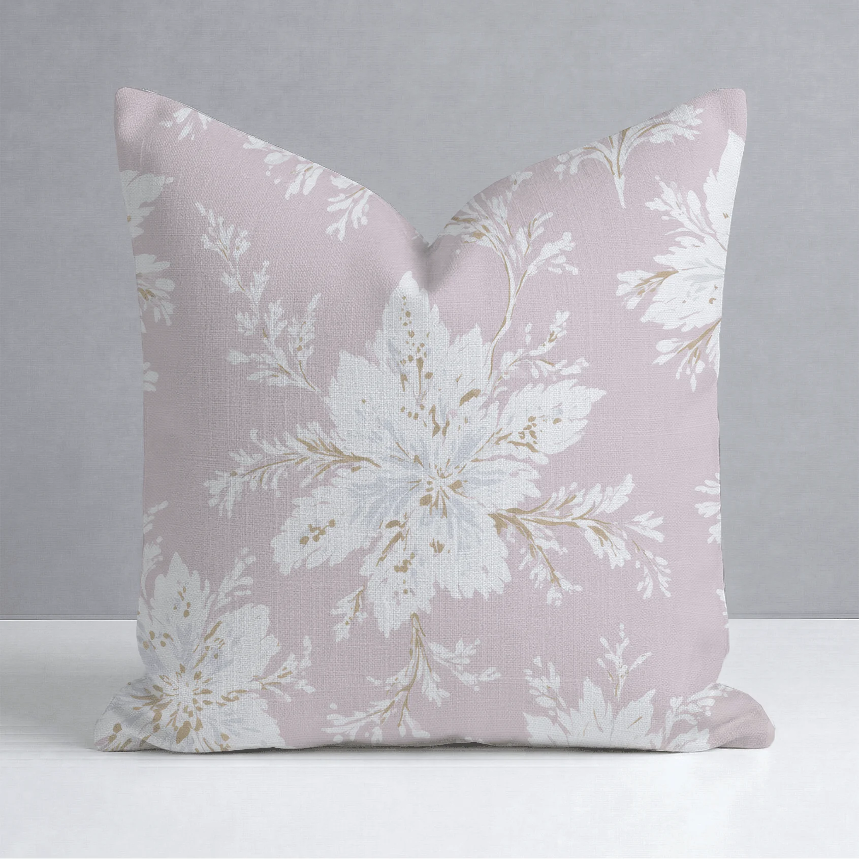 Sugarplum Petals Throw Pillow - Image 9