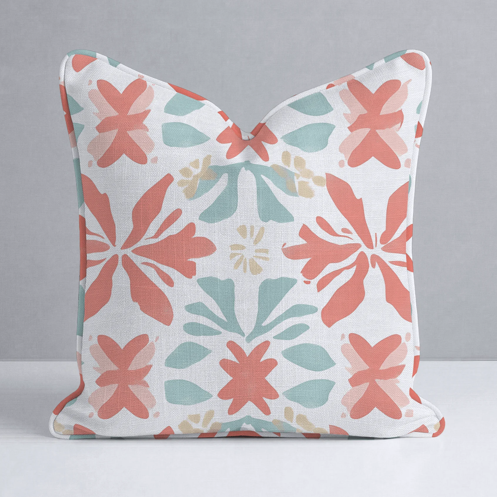Summer Orange Throw Pillow - Image 12