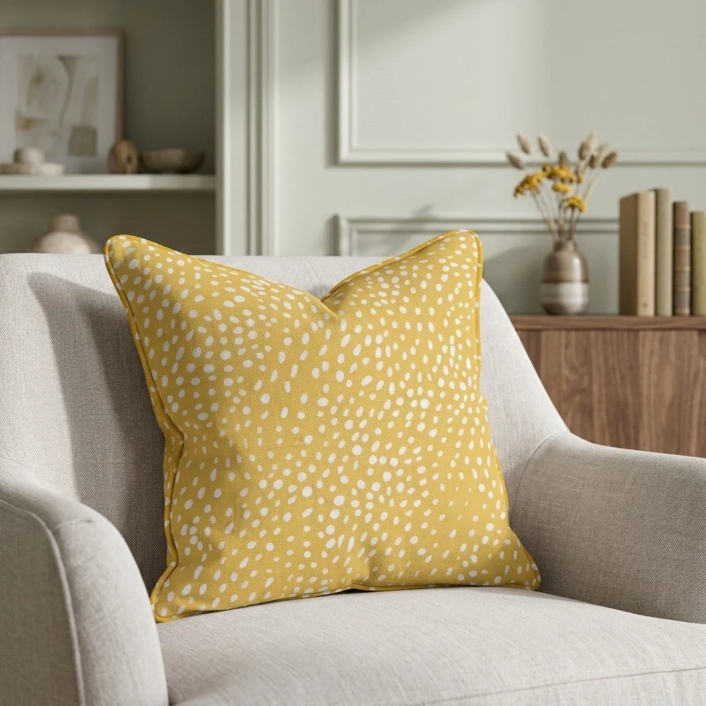 Sunny Speckle Throw Pillow - Image 2