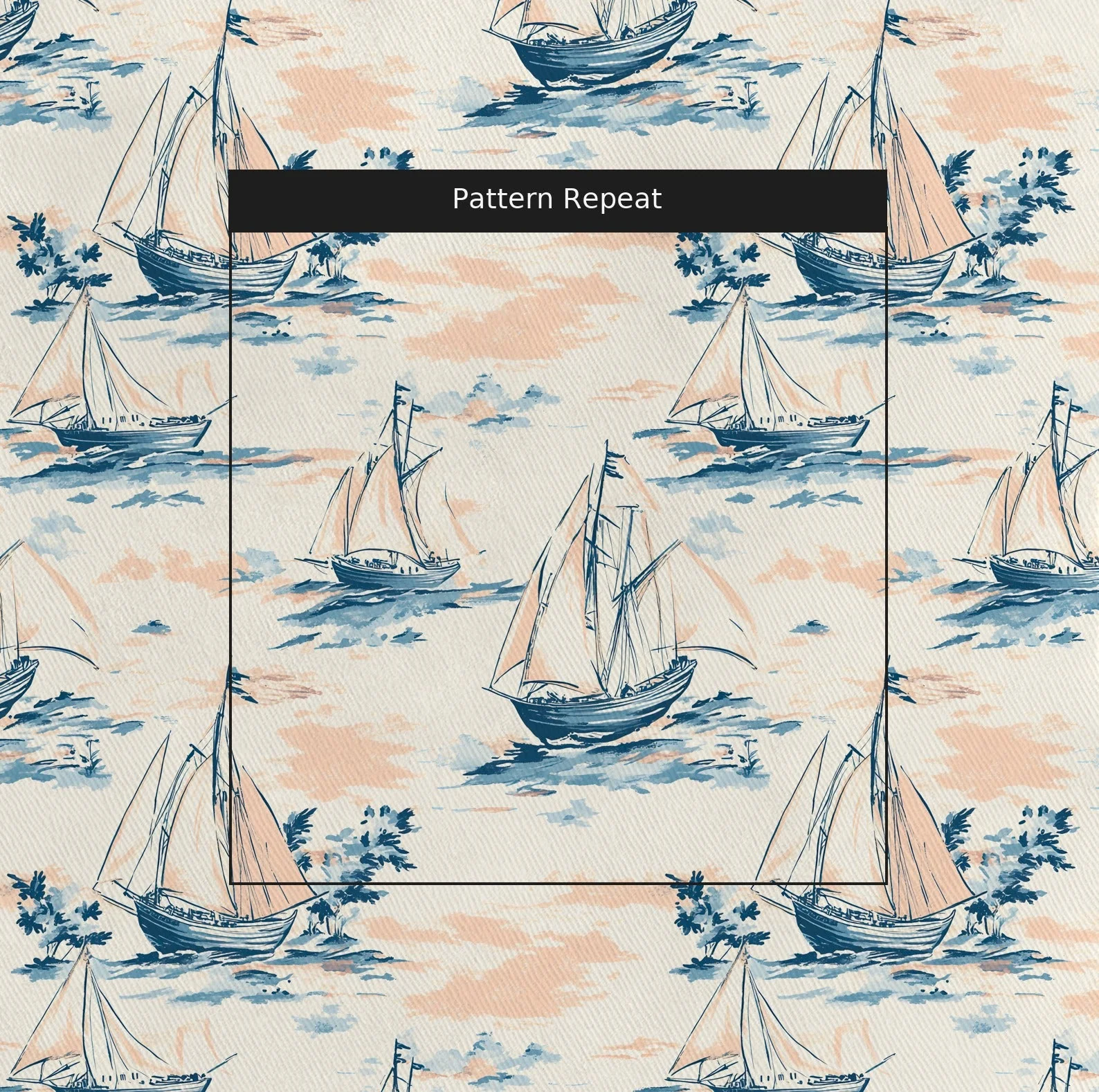 Sunset Sail - Fabric - Image 2