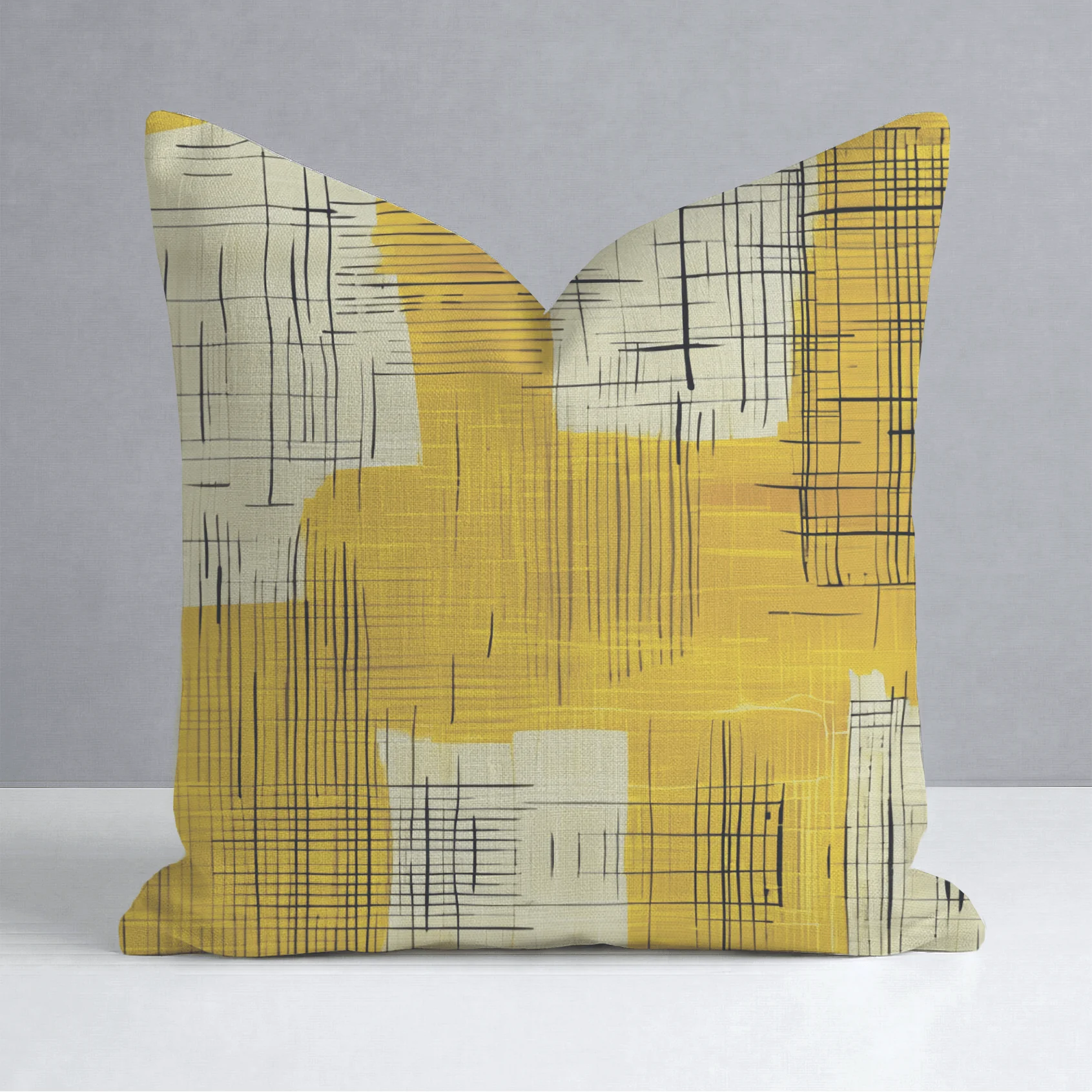 Sunshine Sketch Throw Pillow - Image 11