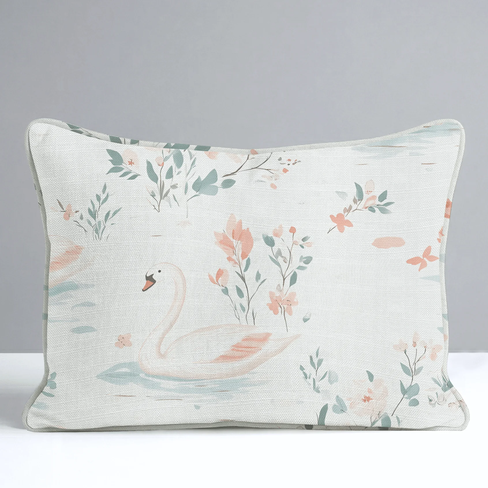 Swan Lake Throw Pillow - Image 7
