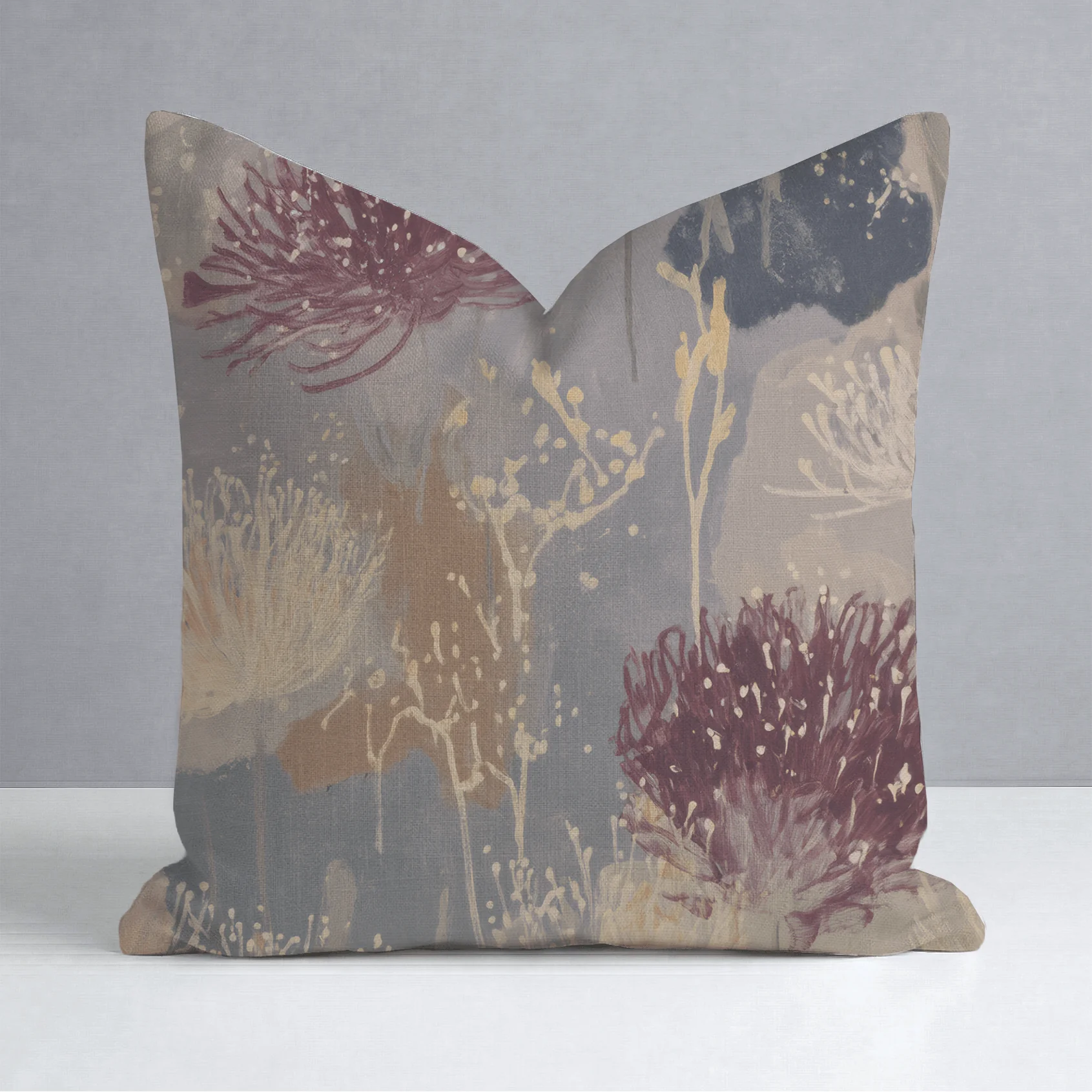The Muted Meadow Throw Pillow - Image 11