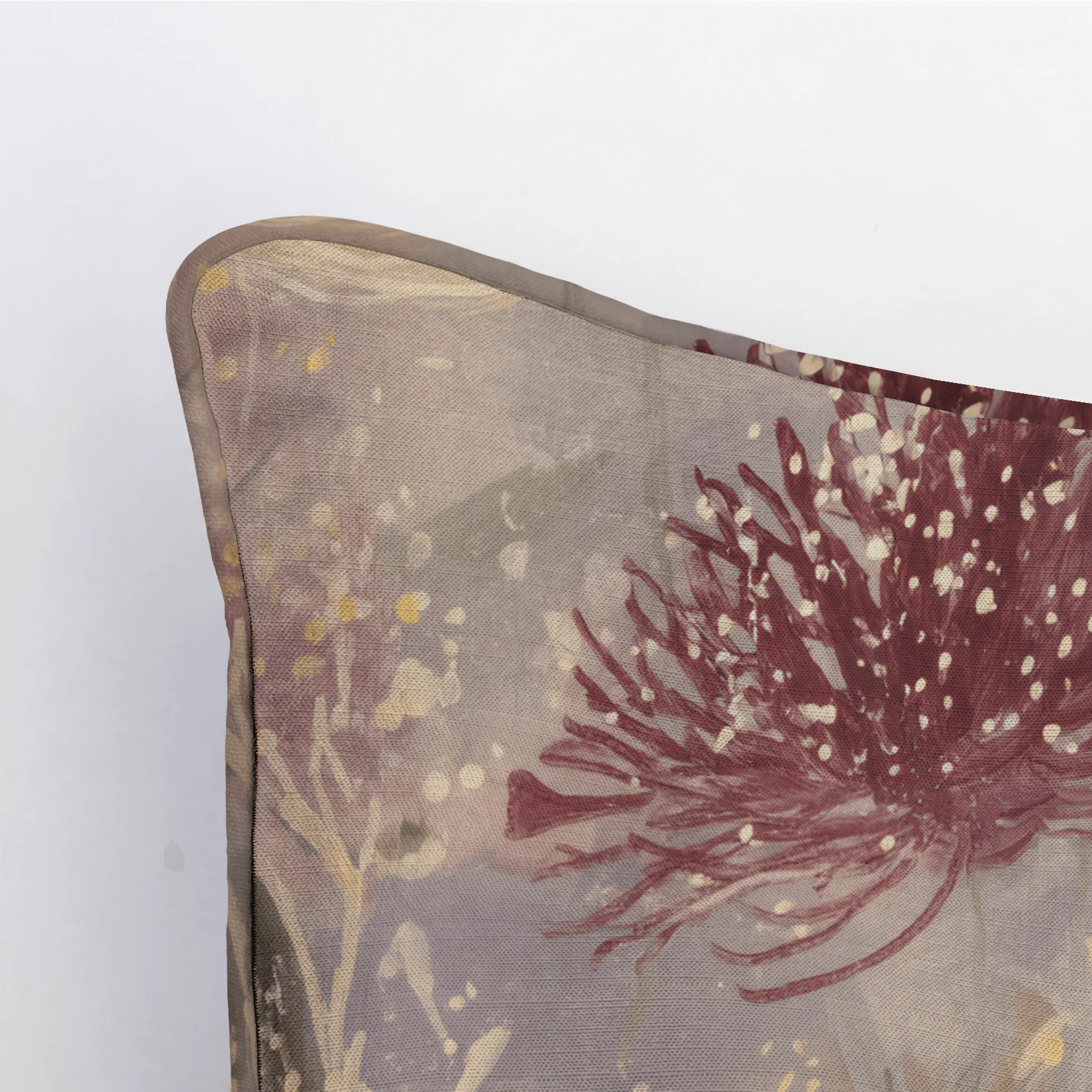 The Muted Meadow Throw Pillow - Image 4
