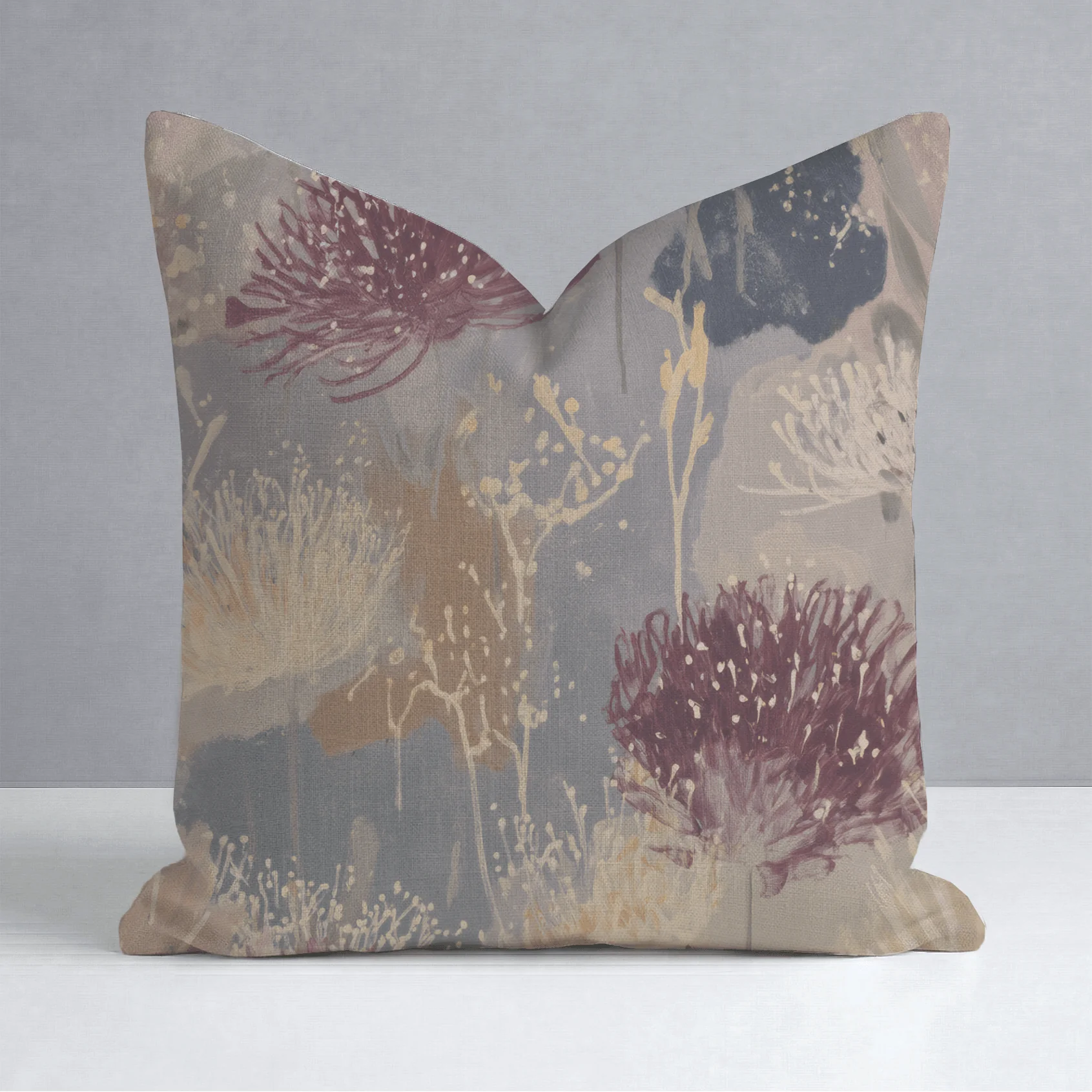 The Muted Meadow Throw Pillow - Image 9