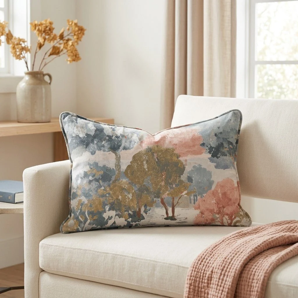 The Old Orchard Throw Pillow - Image 3