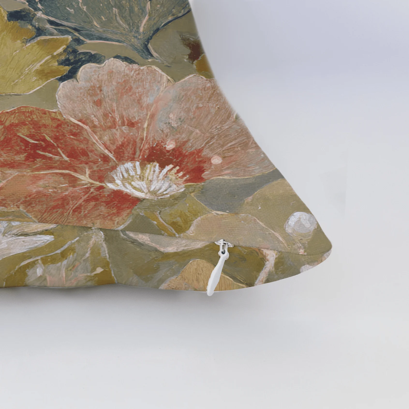 The Quiet Petal Throw Pillow - Image 7