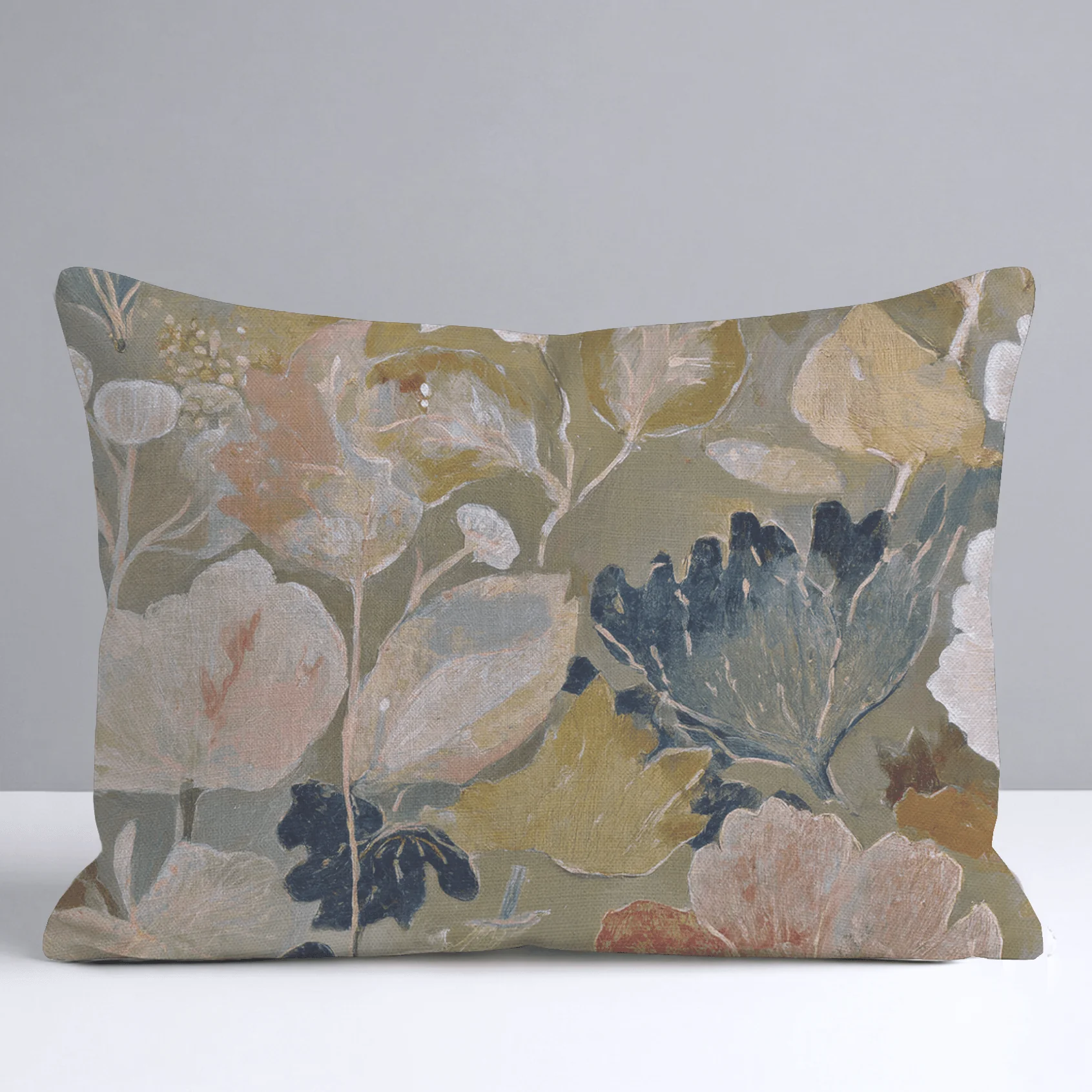 The Quiet Petal Throw Pillow - Image 8