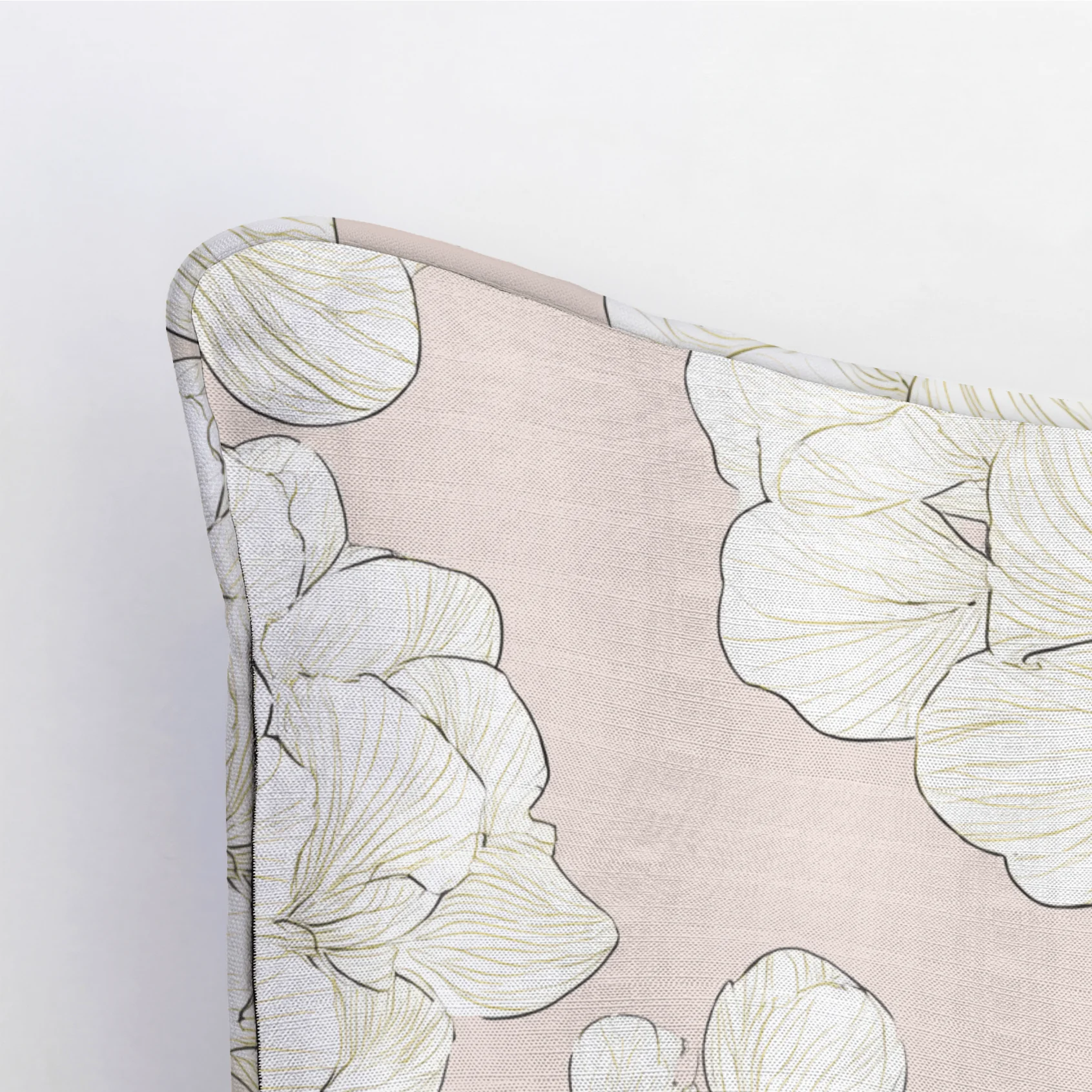 Think Pink Hydrangea Throw Pillow - Image 4