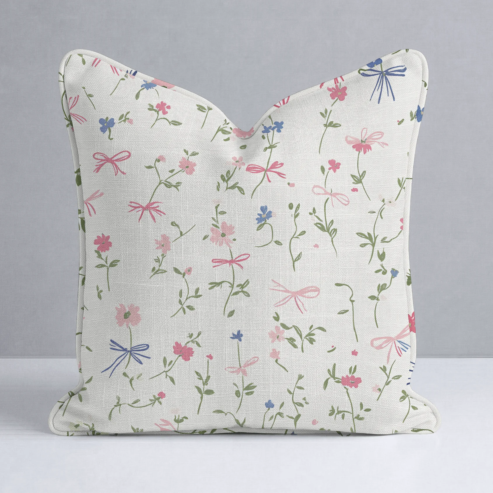 Timeless Ribbons Throw Pillow - Image 10