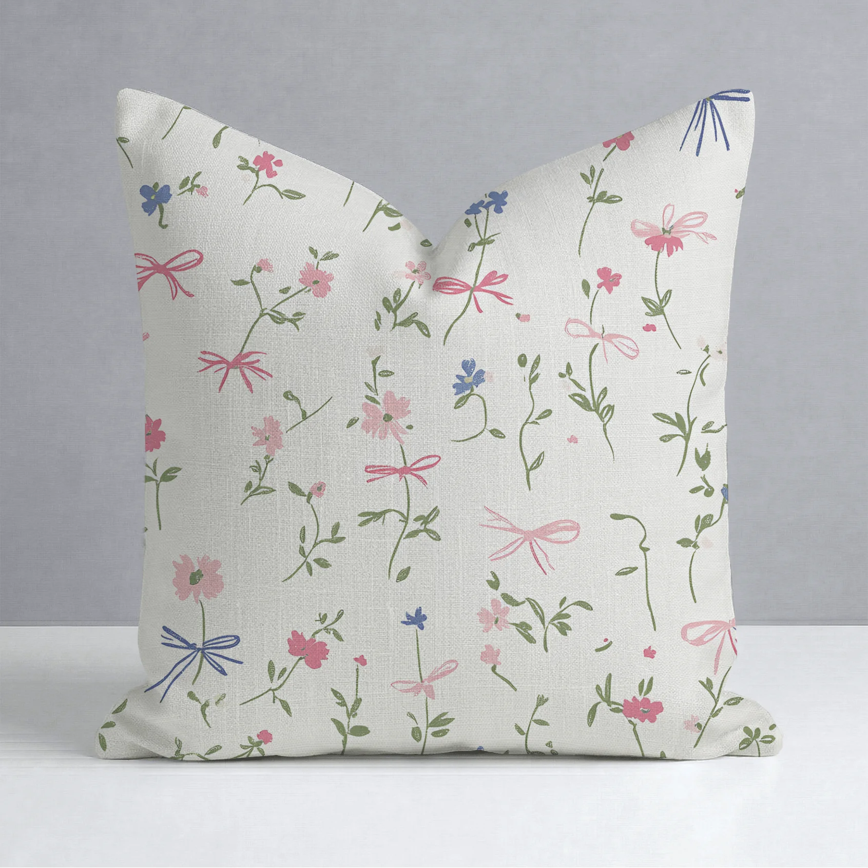 Timeless Ribbons Throw Pillow - Image 11