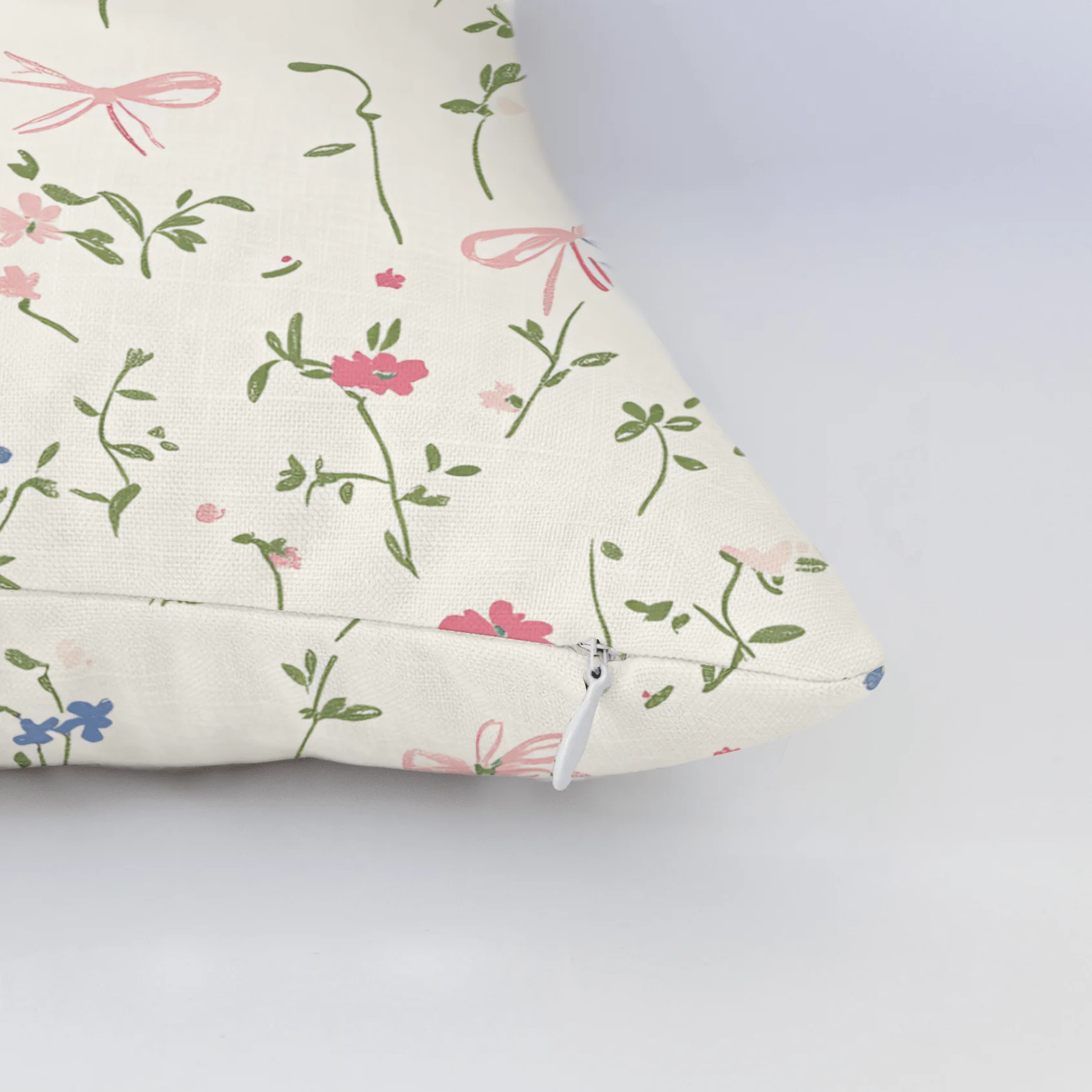 Timeless Ribbons Throw Pillow - Image 5