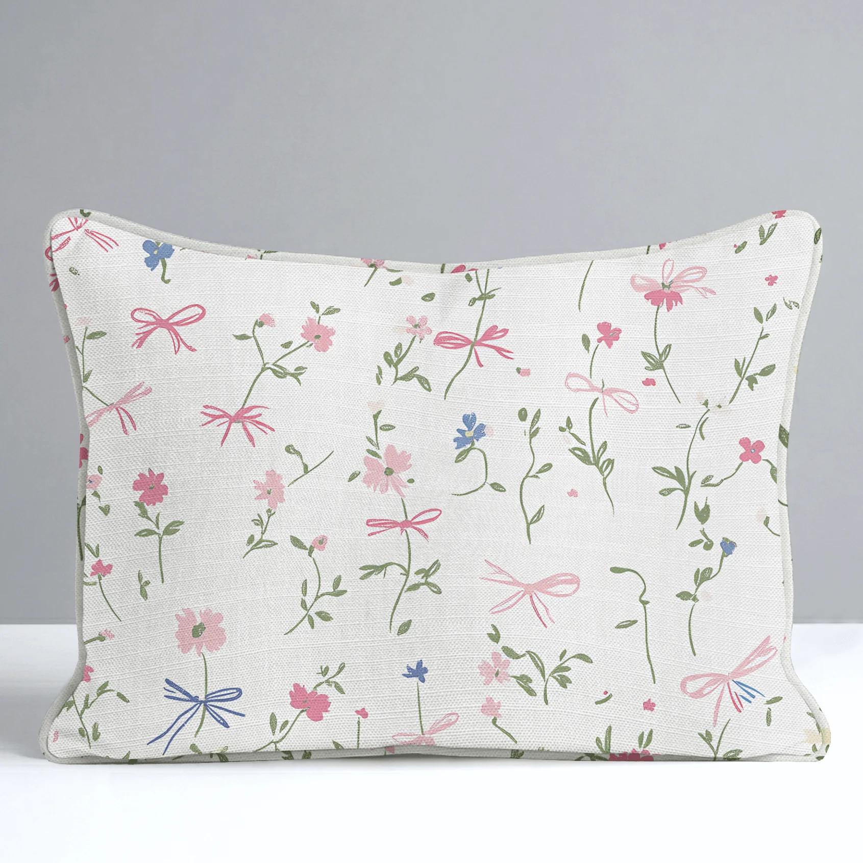 Timeless Ribbons Throw Pillow - Image 7