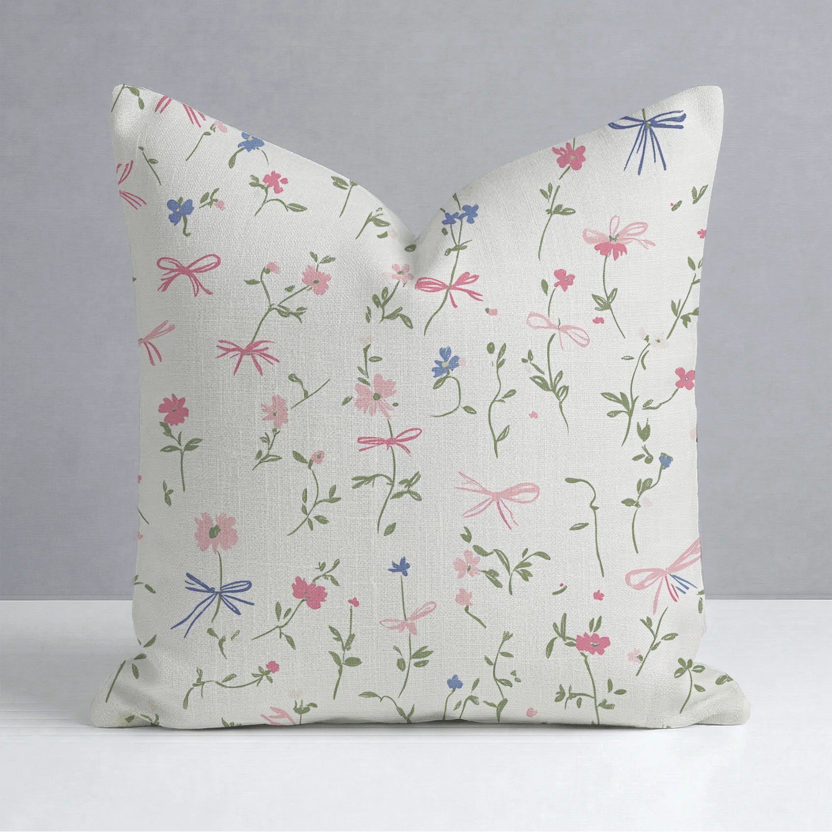 Timeless Ribbons Throw Pillow - Image 9