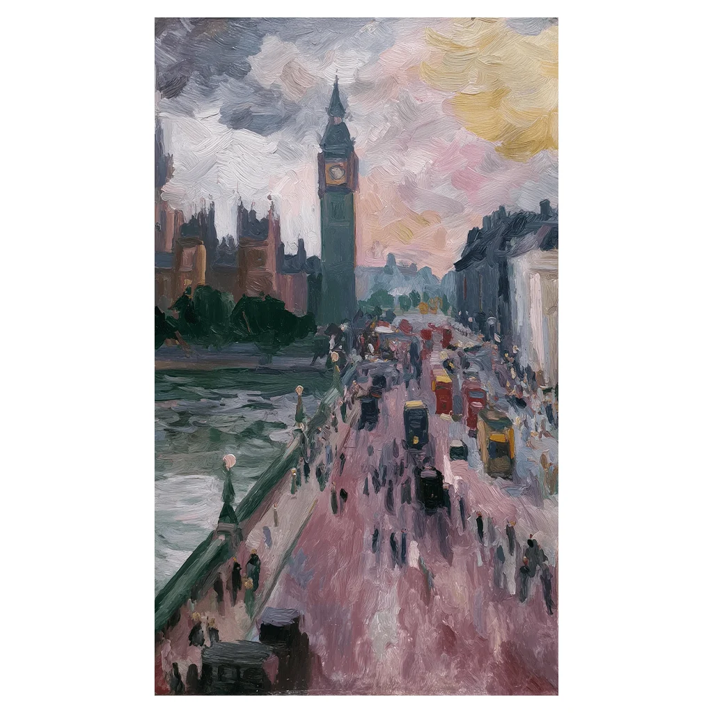 Tower at Dusk - Tapestry - Image 4