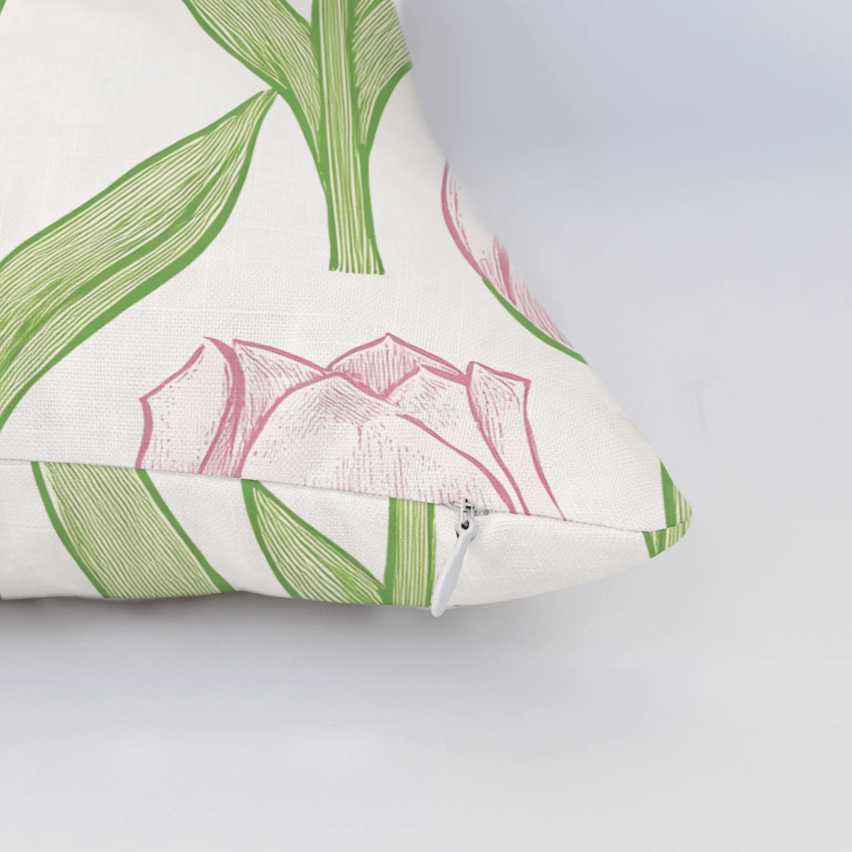 Tulip Meadow Throw Pillow - Image 5