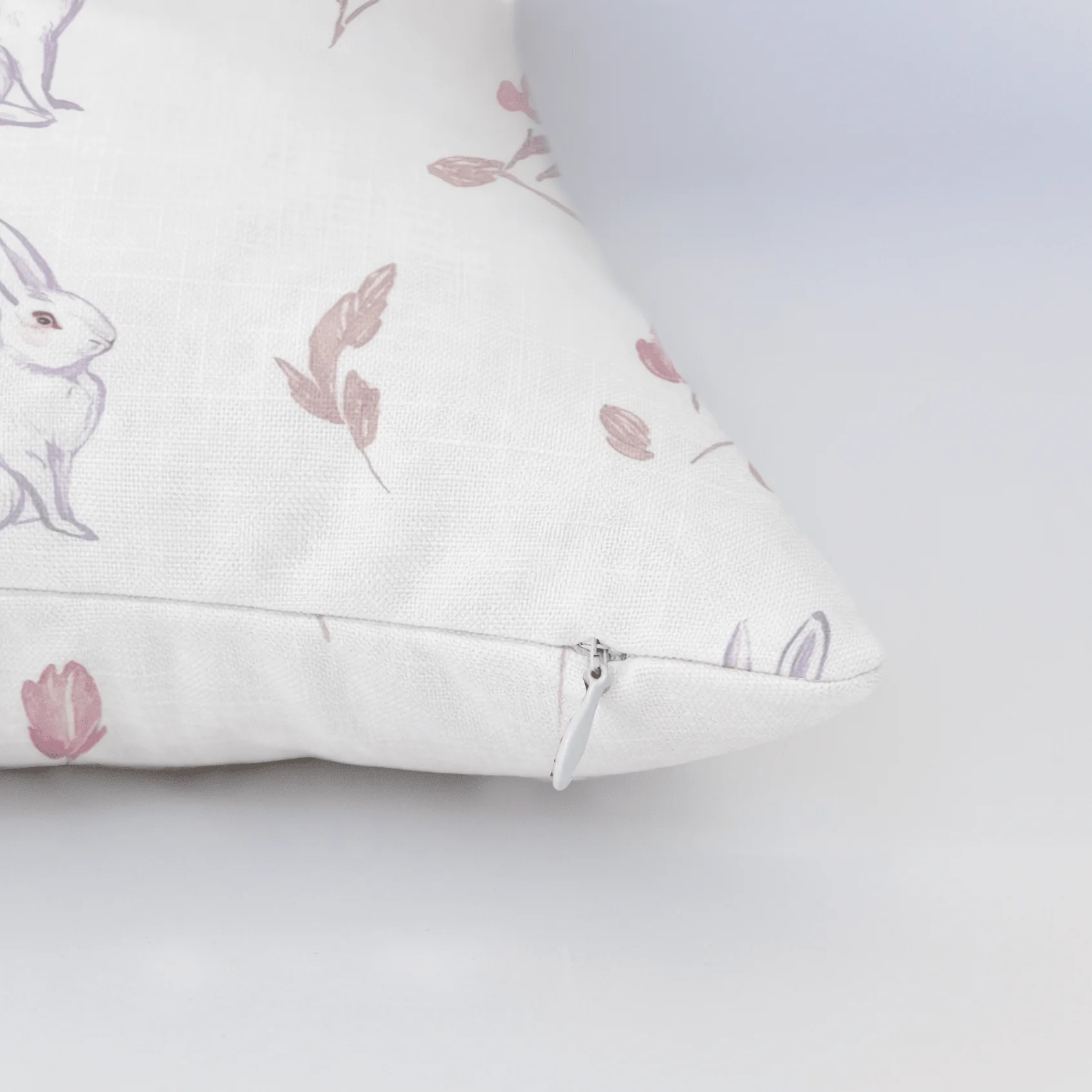 Tulips & Tails Throw Pillow - Image 5