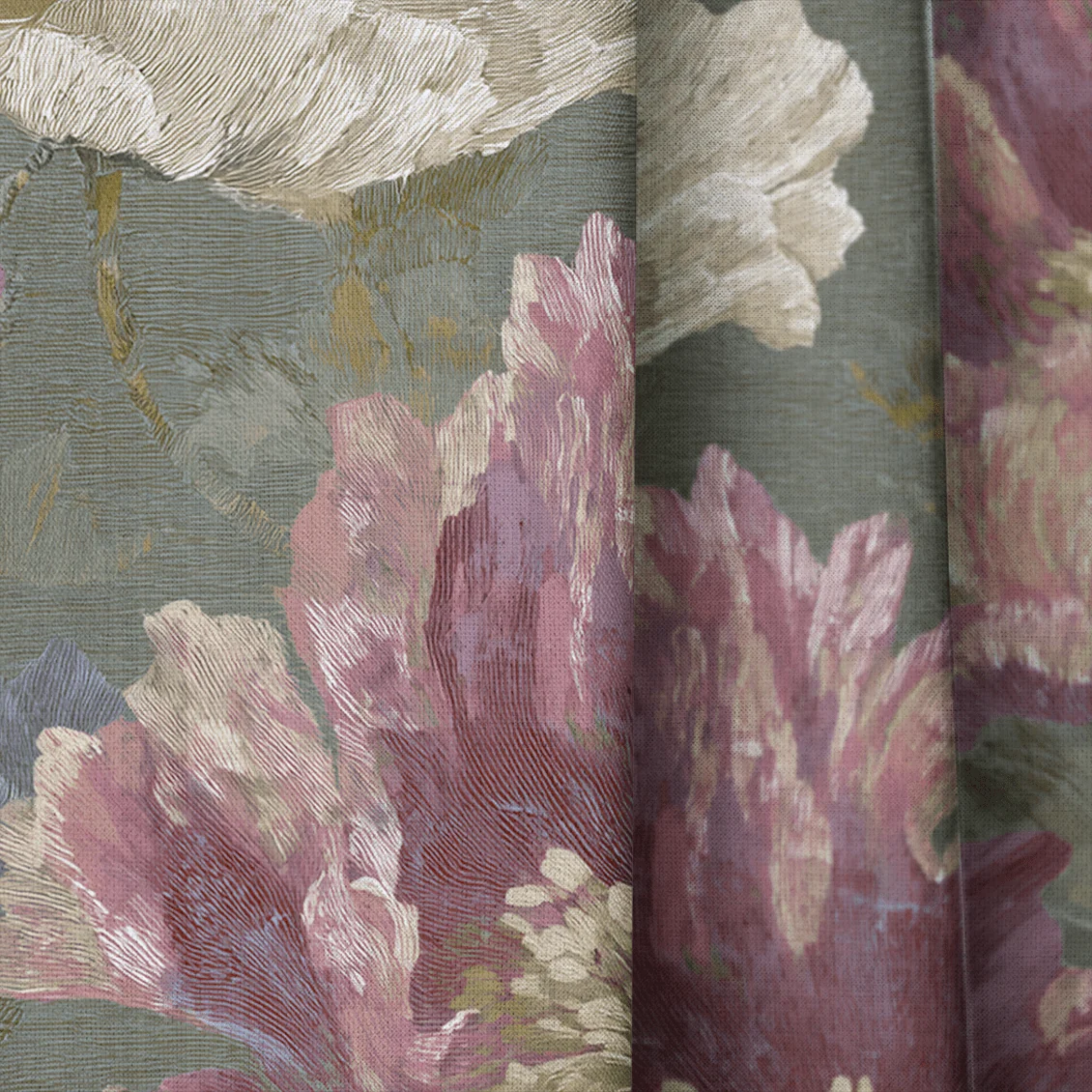 Velvet Poppy - Drapery - Image 3