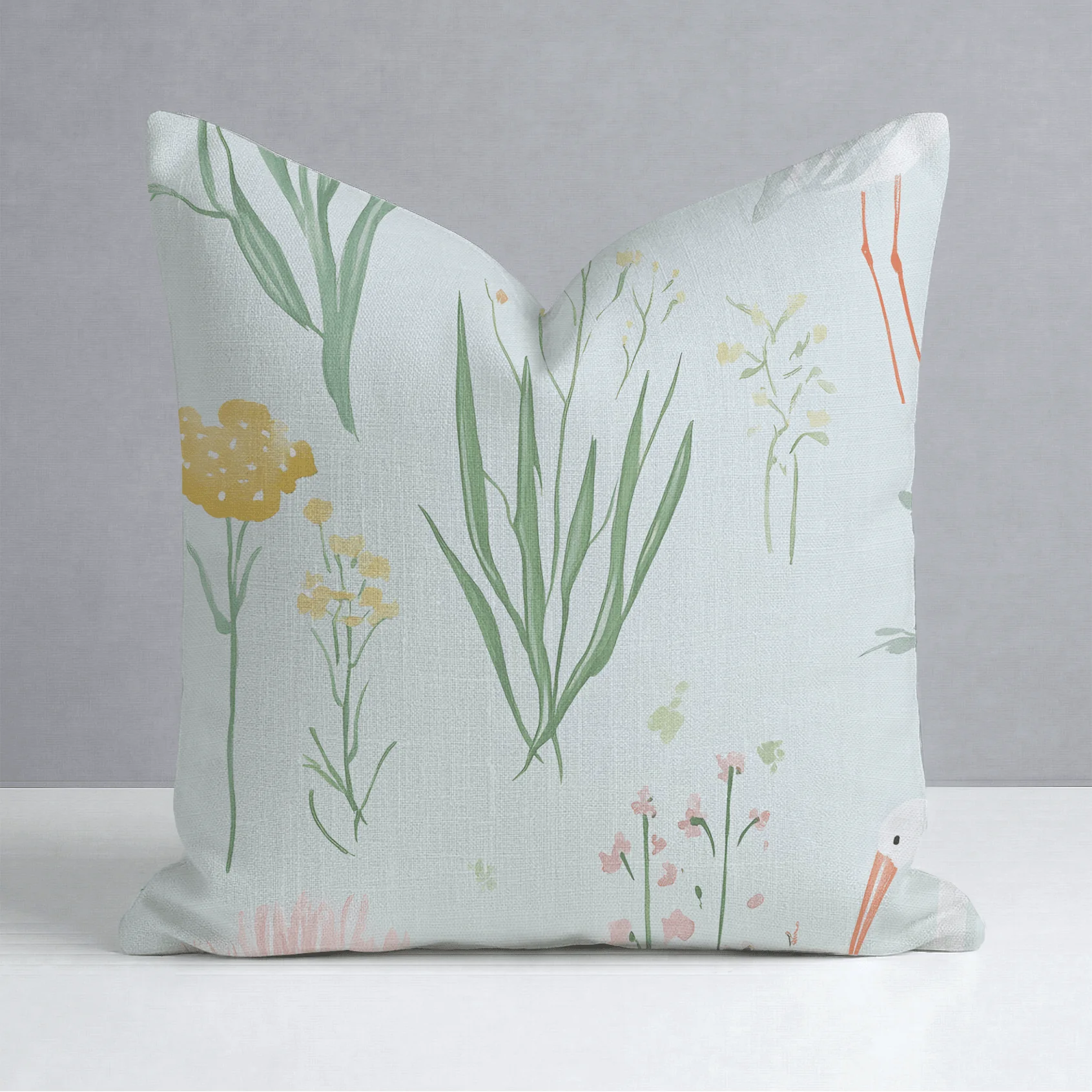 Willow Wading Throw Pillow - Image 11