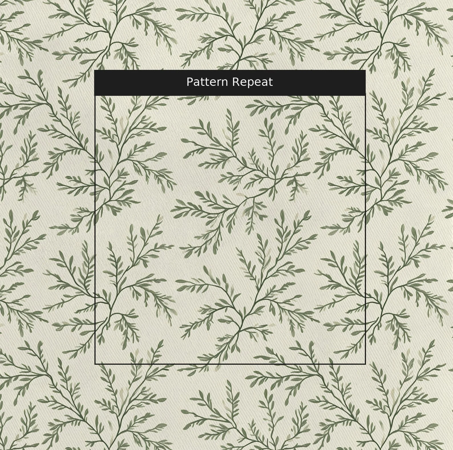 Willow Wreath - Fabric - Image 2